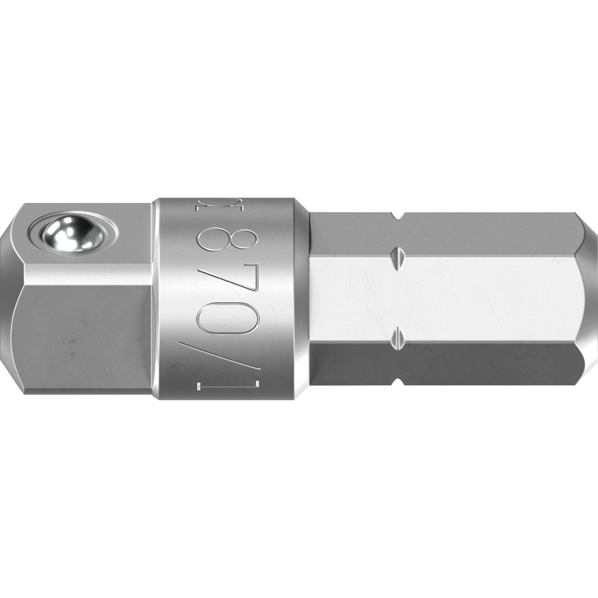 Wera 870/1 Adaptor, 1/4" x 25 mm