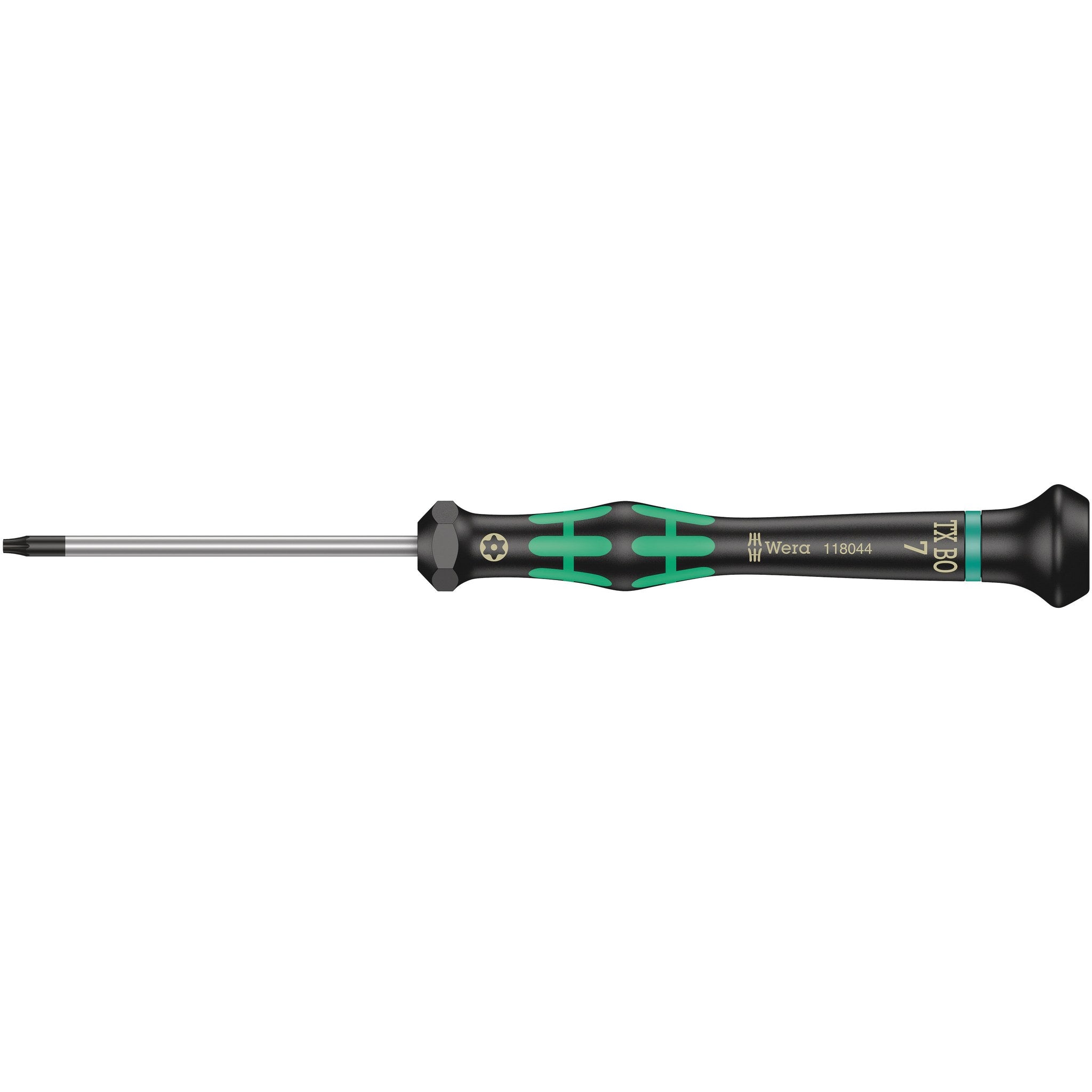 Wera 2067 TORX® BO Screwdriver for tamper-proof TORX® screws for electronic