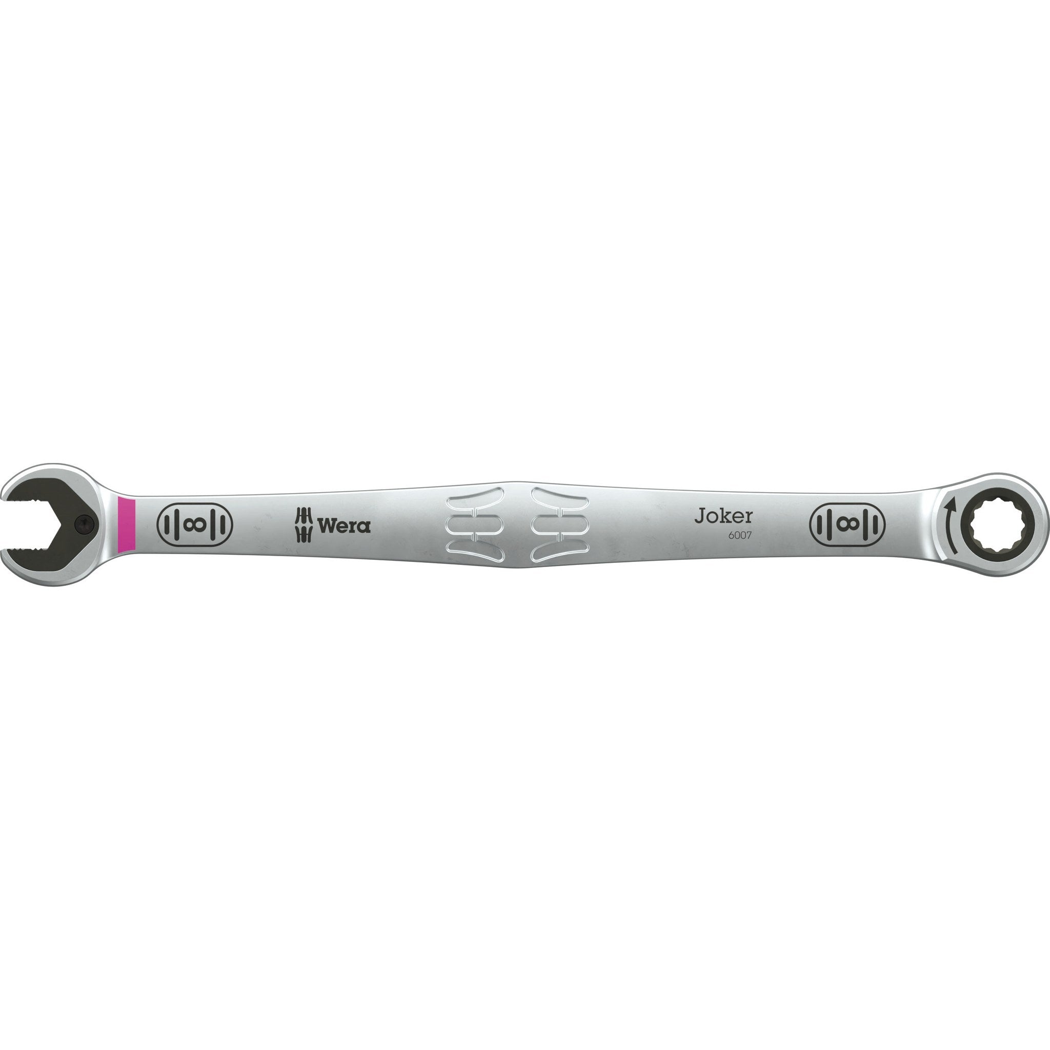 Wera 6007 Joker SB Ring ratchet spanner, long design, 8 x 180 mm