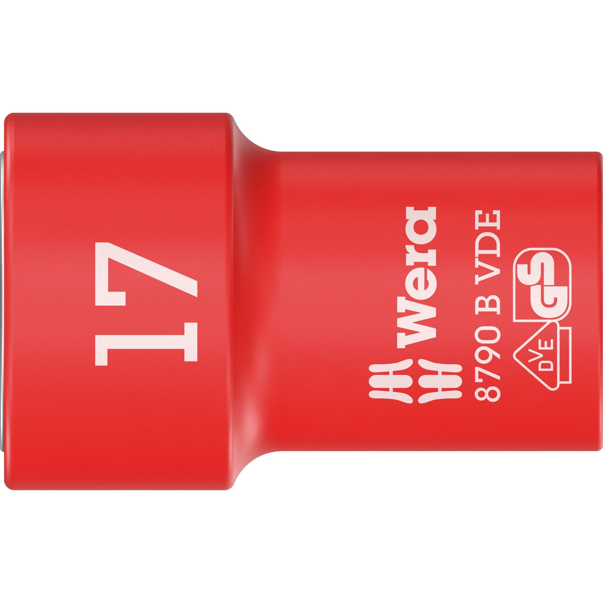Wera 8790 B VDE Zyklop 3/8" socket, insulated, 17 x 46 mm