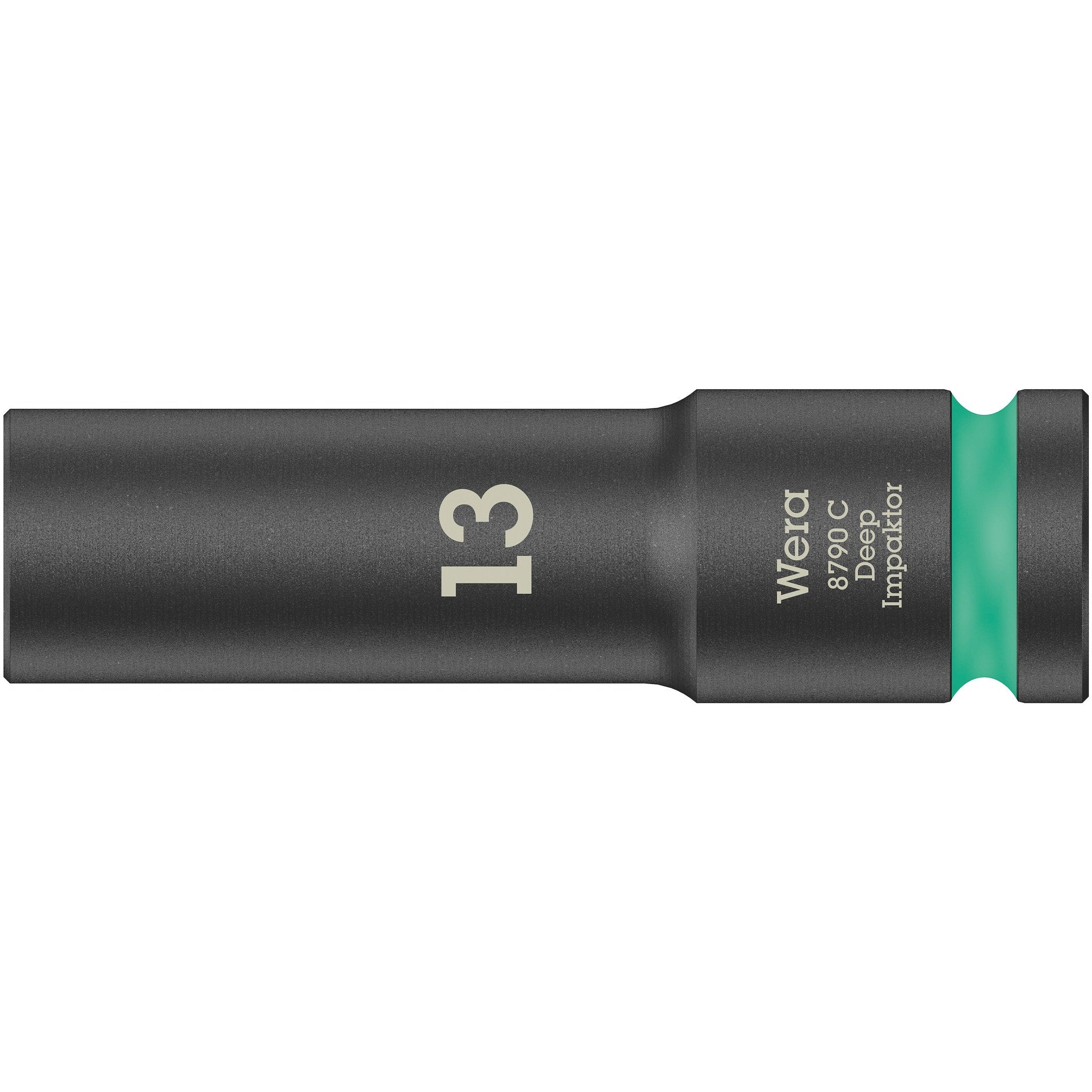 Wera 8790 C Impaktor Deep socket with 1/2" drive, 13 x 83 mm