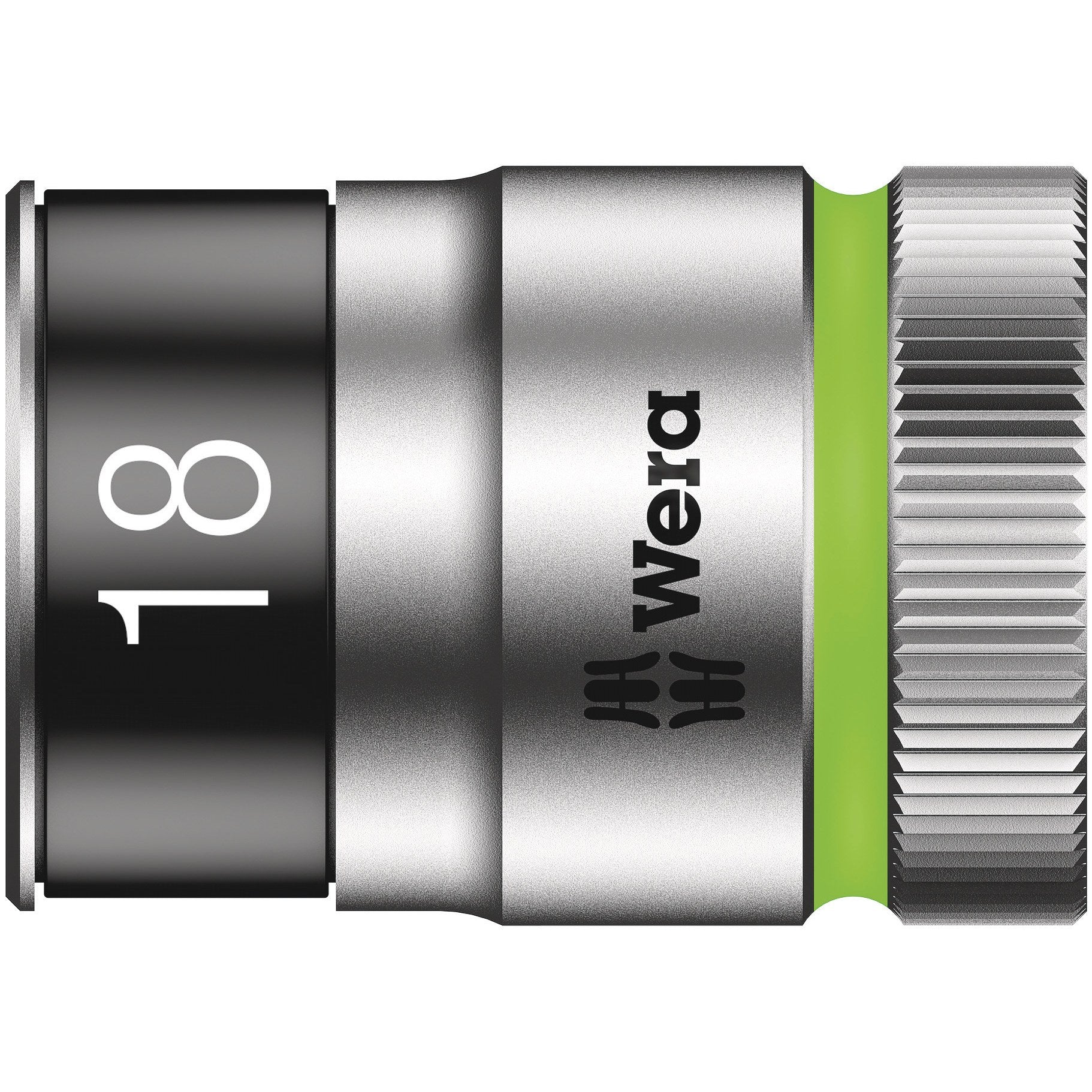 Wera 8790 HMC HF Zyklop socket with 1/2" drive with holding function, 18 x 37 mm