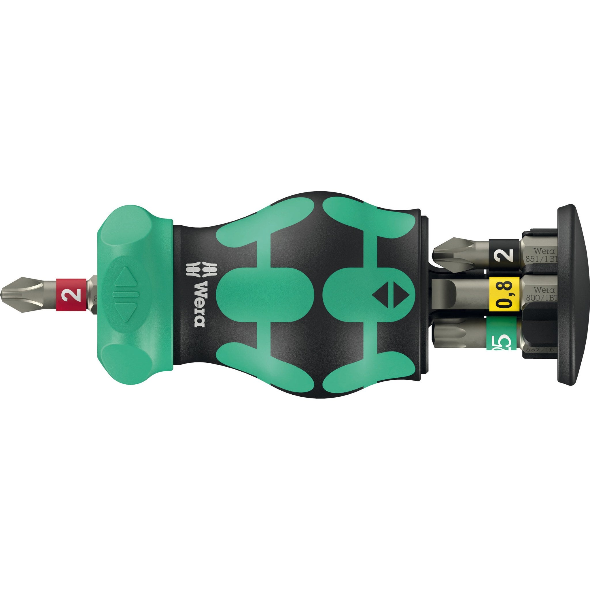 Wera Kraftform Kompakt Stubby magazine RA 2, 6 pieces