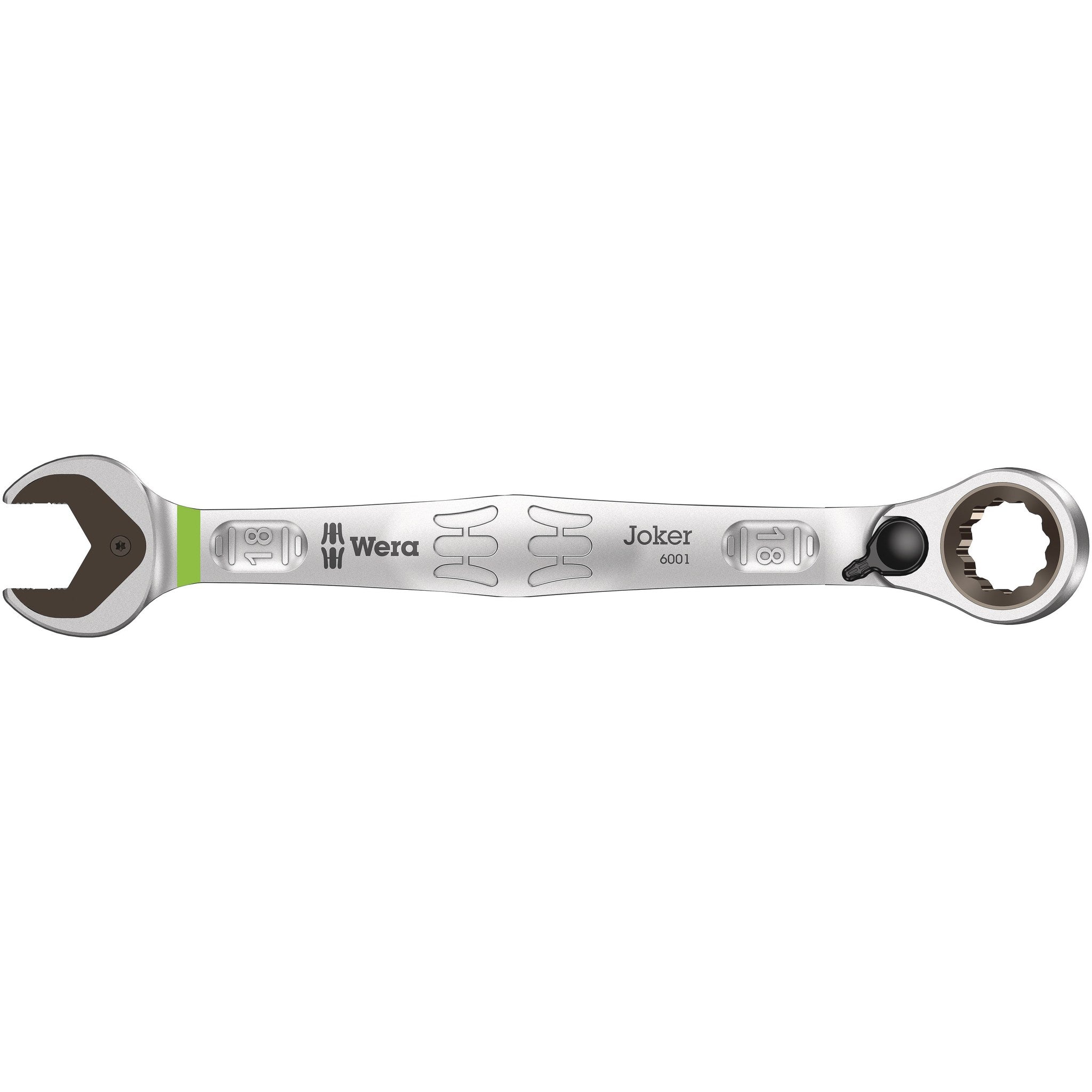 Wera 6001 Joker Switch Ratcheting combination wrench, with switch lever, 18 x 234 mm