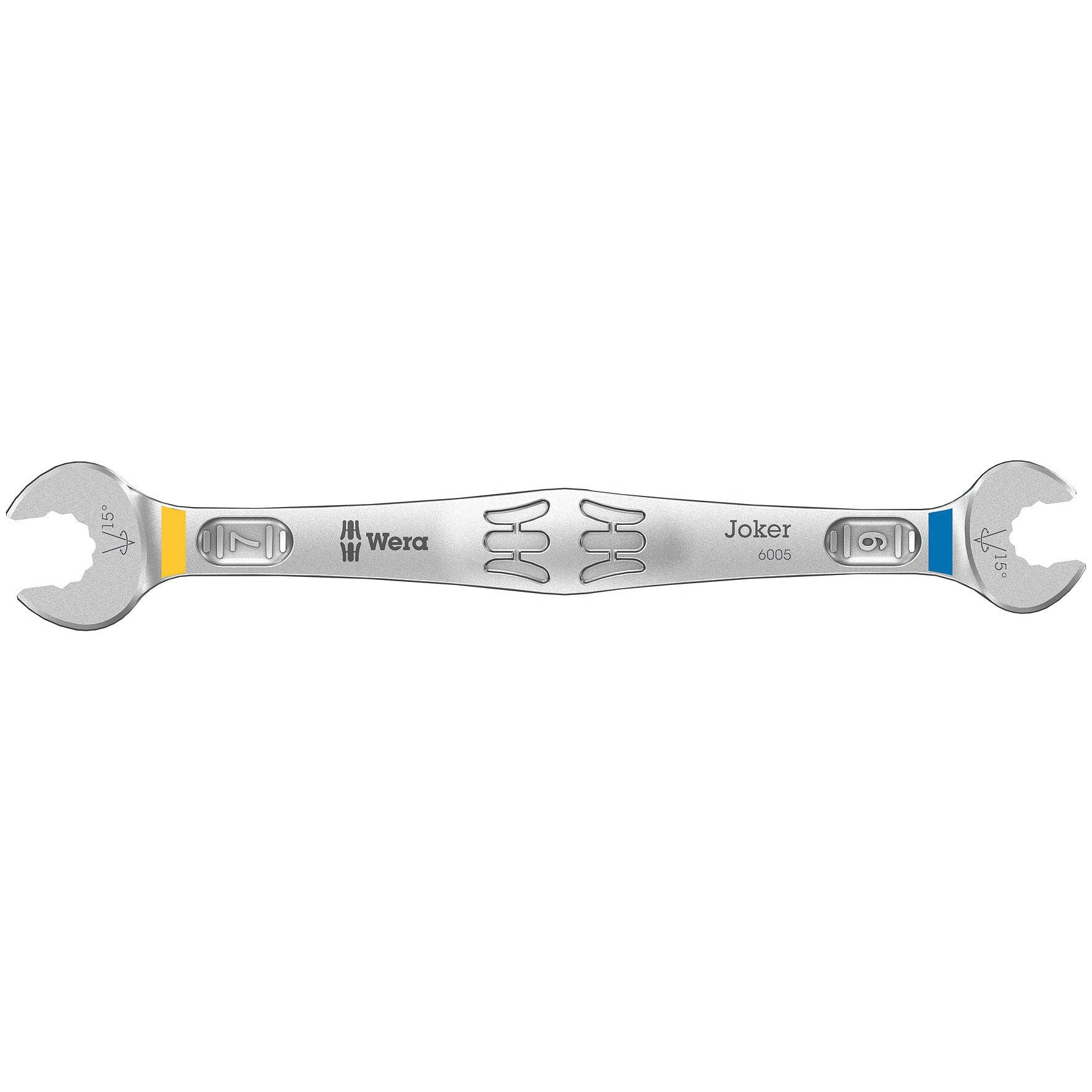 Wera 6005 Joker Double open end wrench, 6 x 7 x 111.8 mm