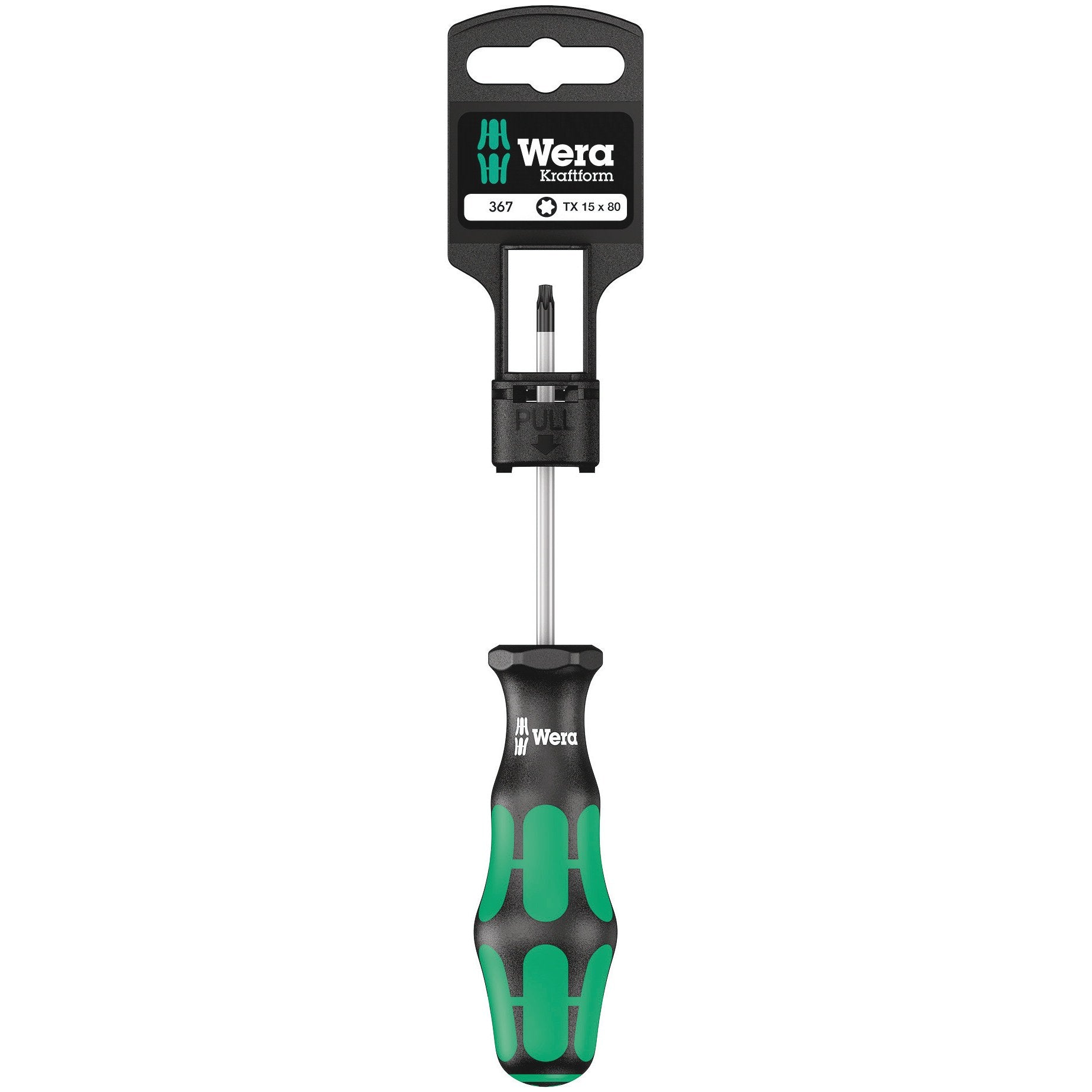 Wera 367 SB Screwdriver for TORX® screws, TX 15 x 80 mm