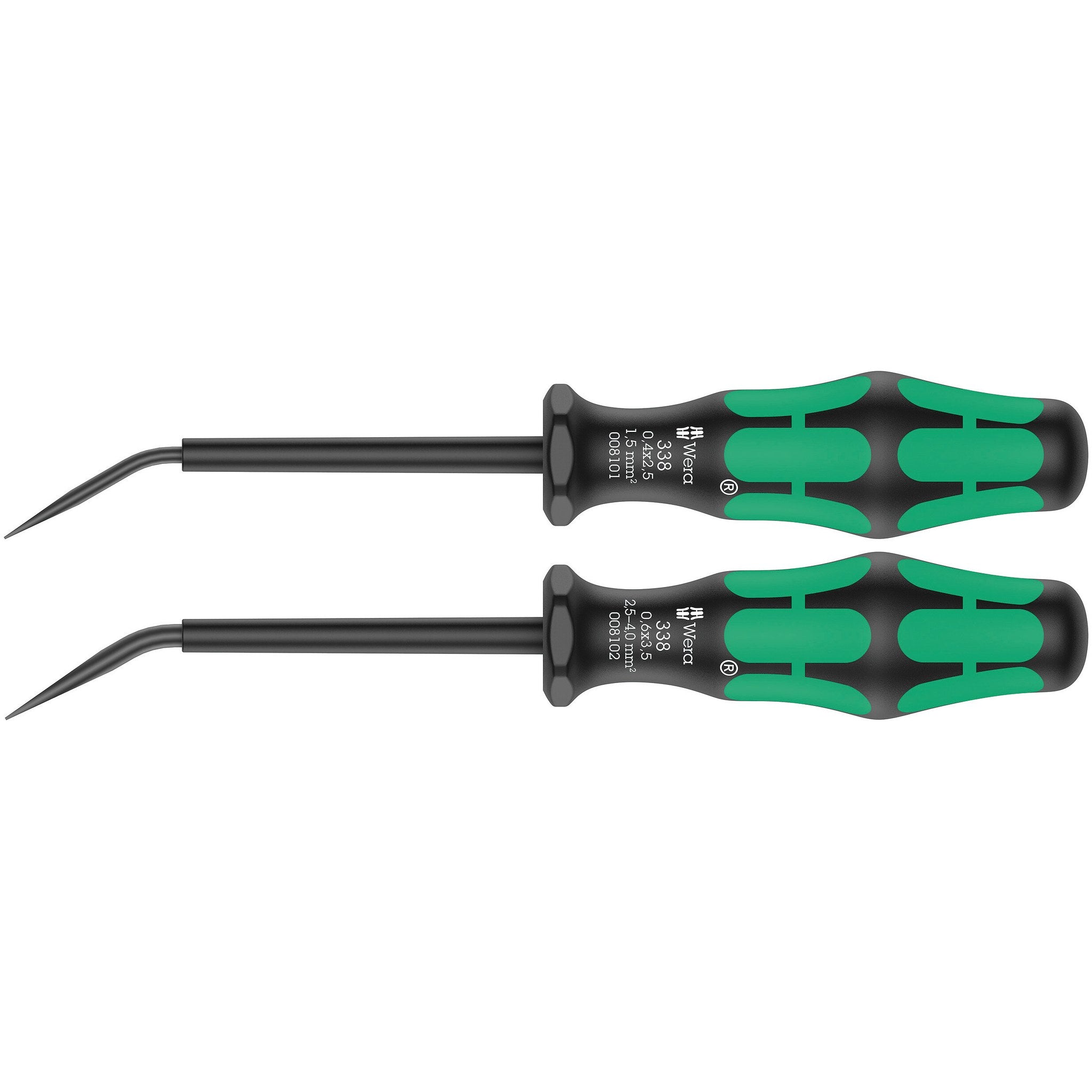 Wera 338/2 Set of actuation tools for terminal blocks (spring cages), 2 pieces