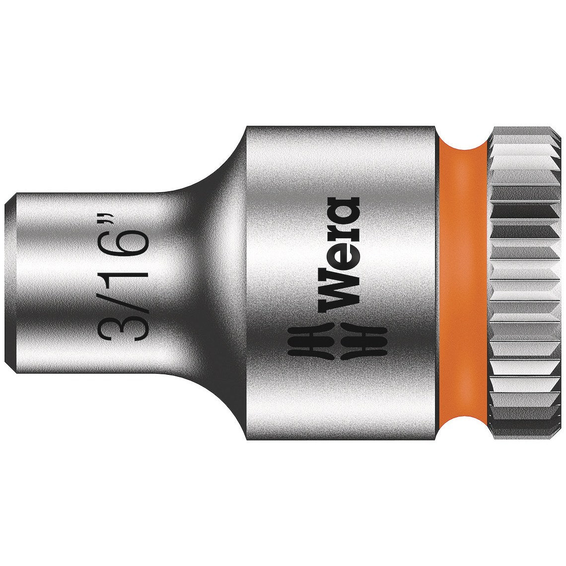 Wera 8790 HMA Zyklop 1/4" socket, 3/16" x 23 mm