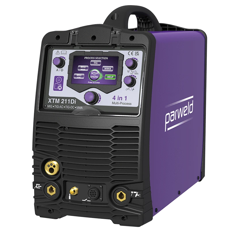 Parweld MIG Inverter XTM211Di 200A Multi Process 110/230V — Machine Only