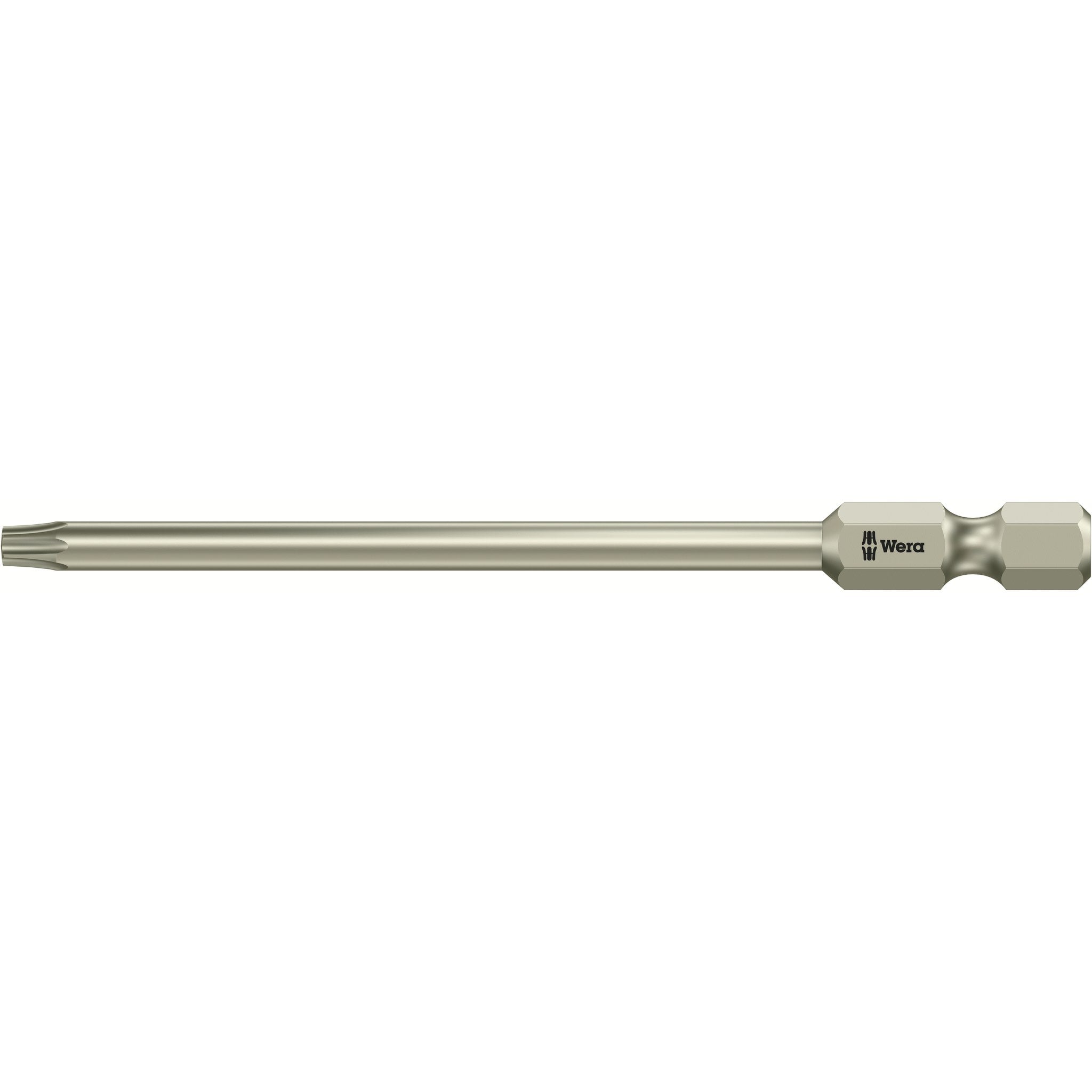 Wera 3867/4 TORX® BO bits with bore hole, stainless, TX 15 x 89 mm