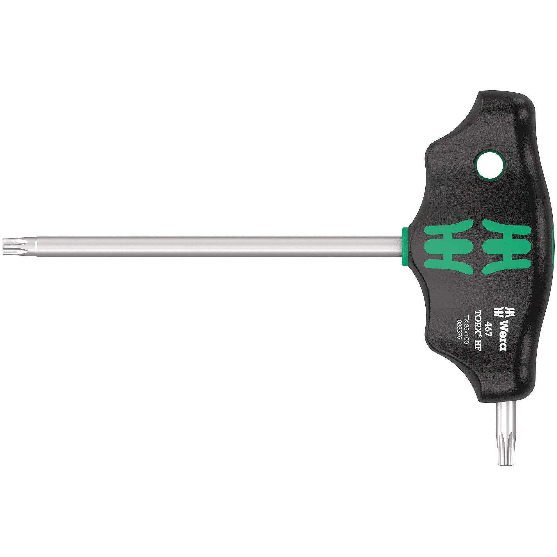 Wera 467 TORX® HF T-handle screwdriver with holding function, TX 25 x 100 mm