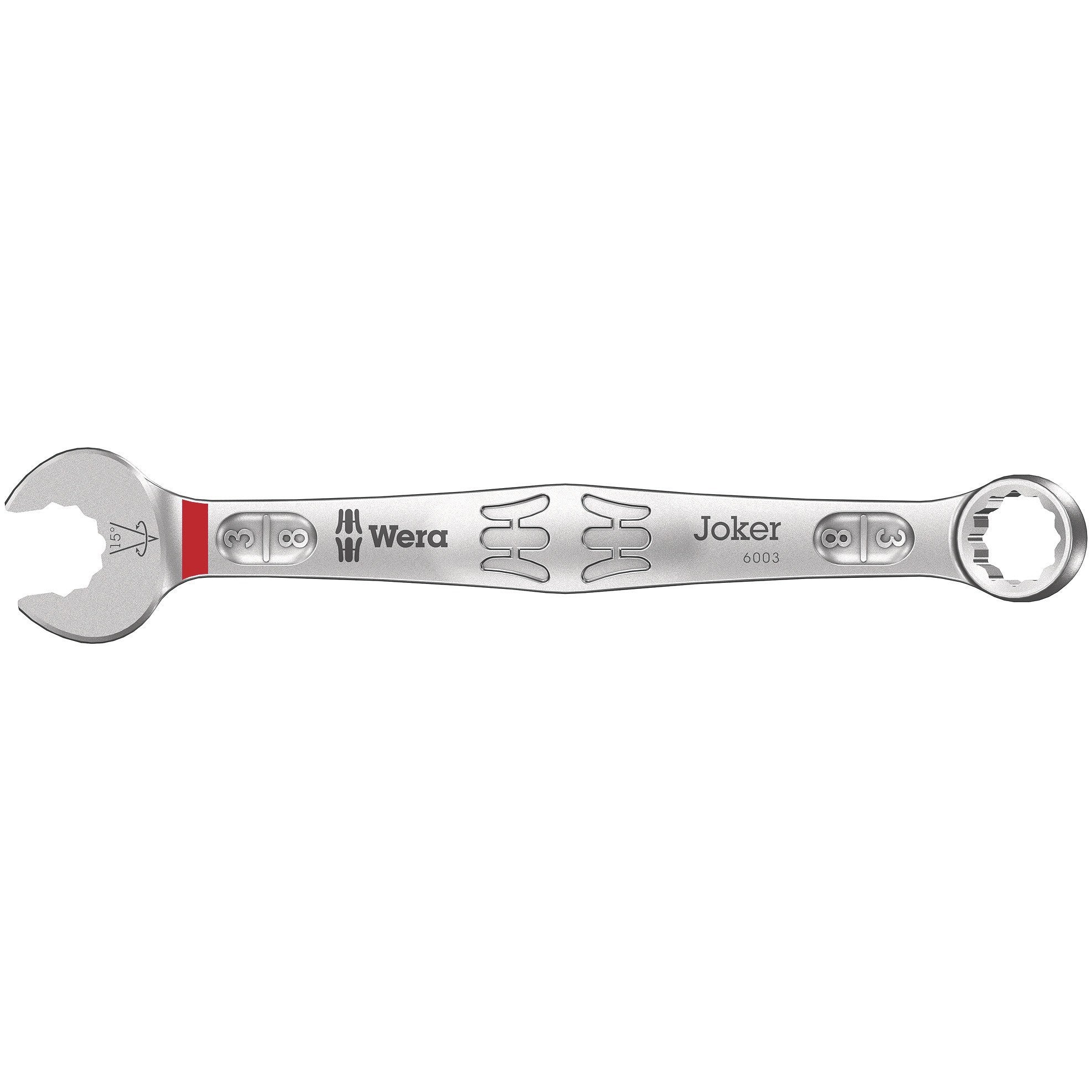 Wera 6003 Joker Combination wrench, Imperial, 3/8" x 125 mm