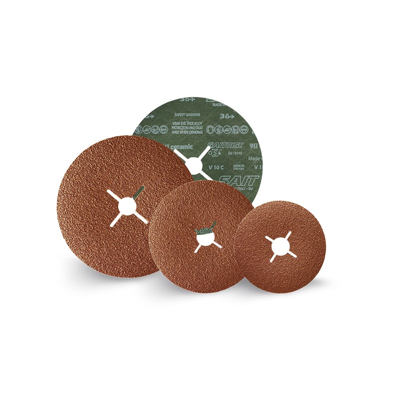 SAIT Powermax-D 7.3 Ceramic Fibre Disc 115 x 22mm P36