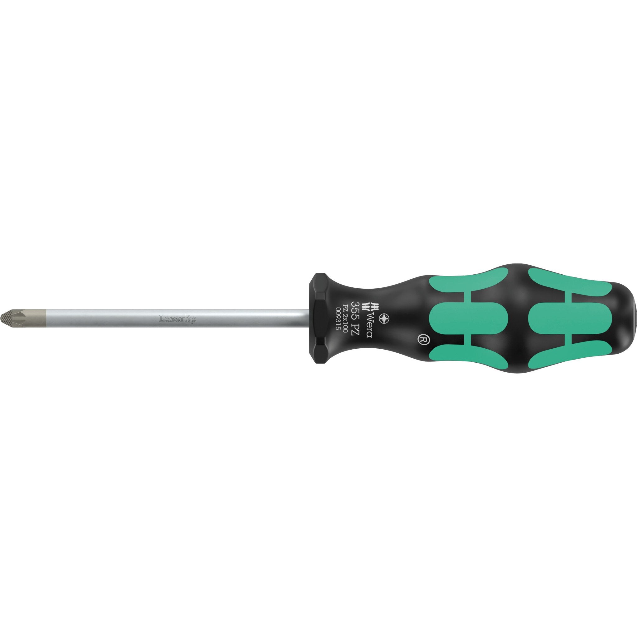 Wera 355 PZ Screwdriver for Pozidriv screws, PZ 2 x 100 mm