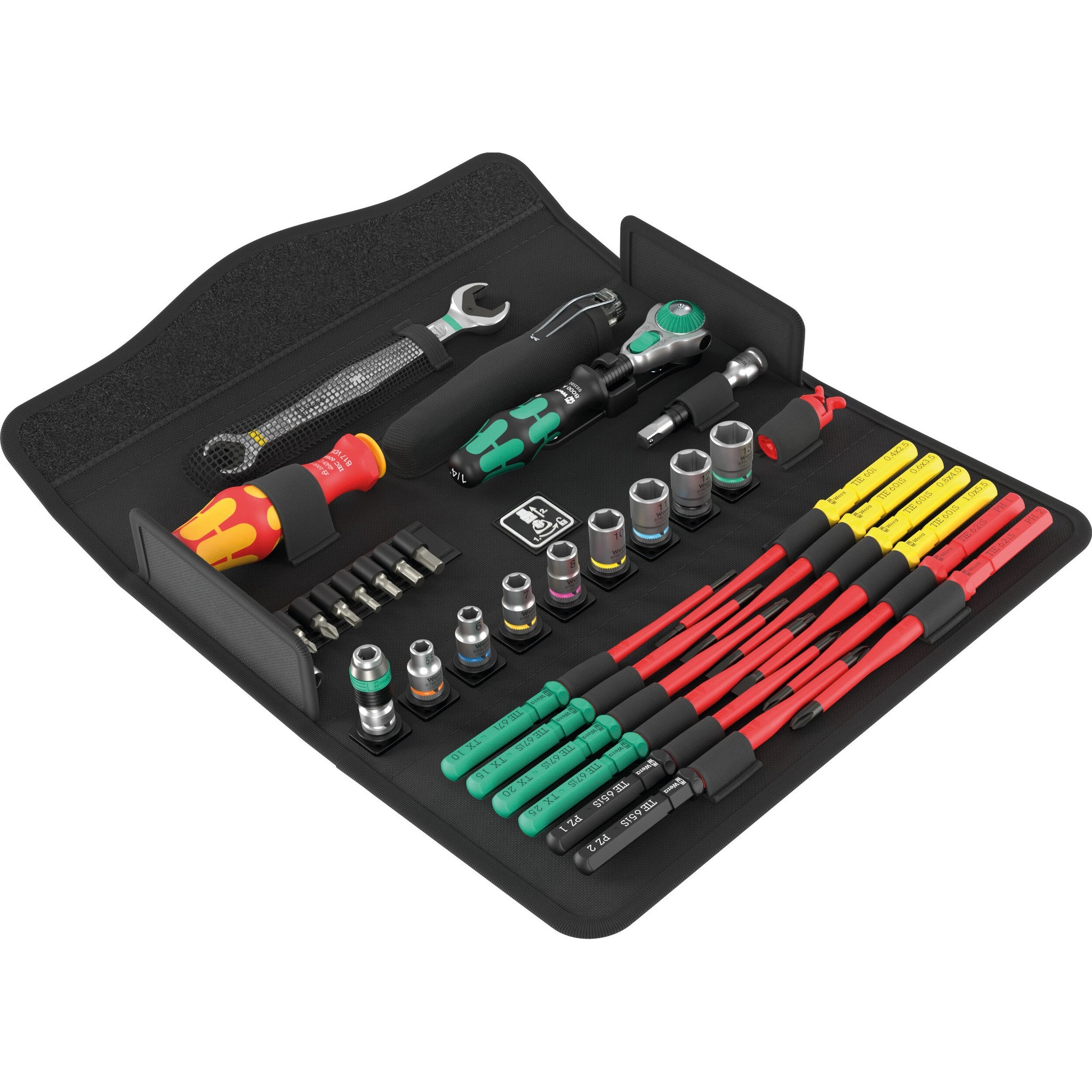 Wera Kraftform Kompakt W 1 Maintenance, 35 pieces