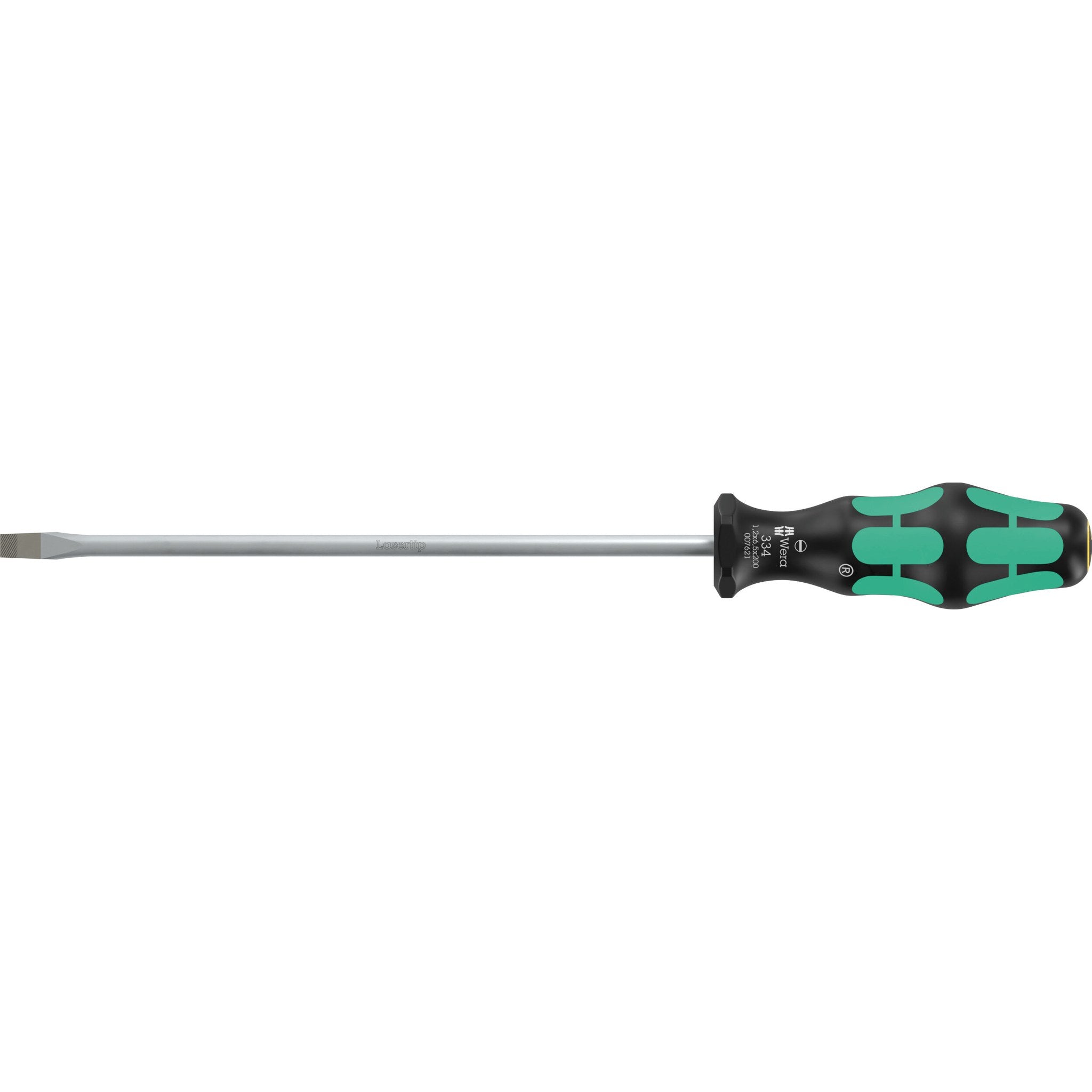 Wera 334 Screwdriver for slotted screws, 1.2 x 6.5 x 200 mm