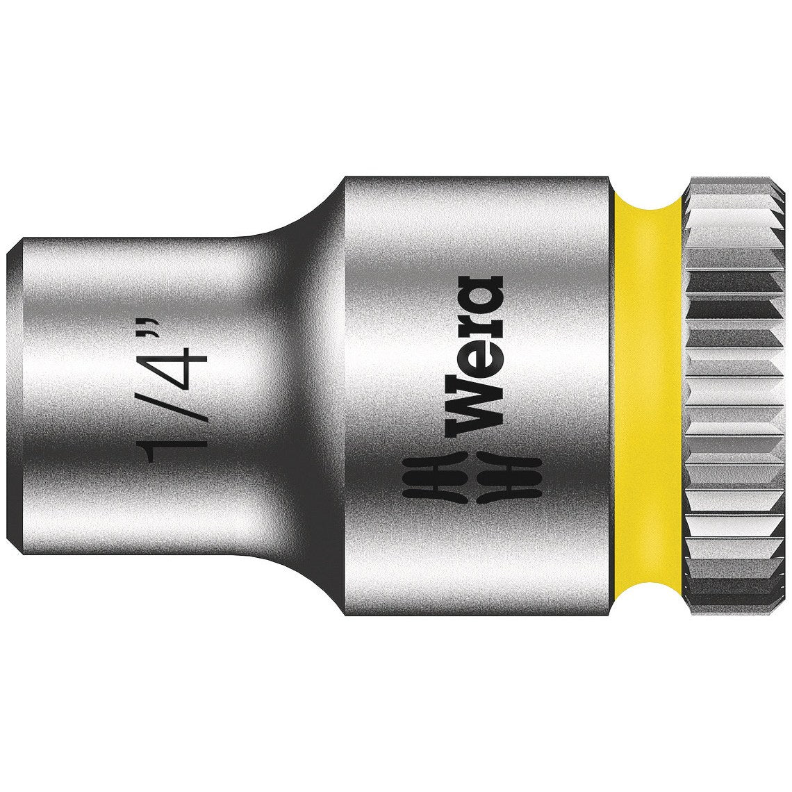 Wera 8790 HMA Zyklop 1/4" socket, 1/4" x 23 mm