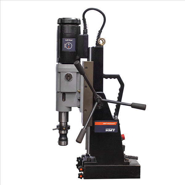 HMT MAX200T MT5 Ultra Heavy Duty Reversible Magnetic Drill: 230v Kit Package c/w 1-1/4" Arbor