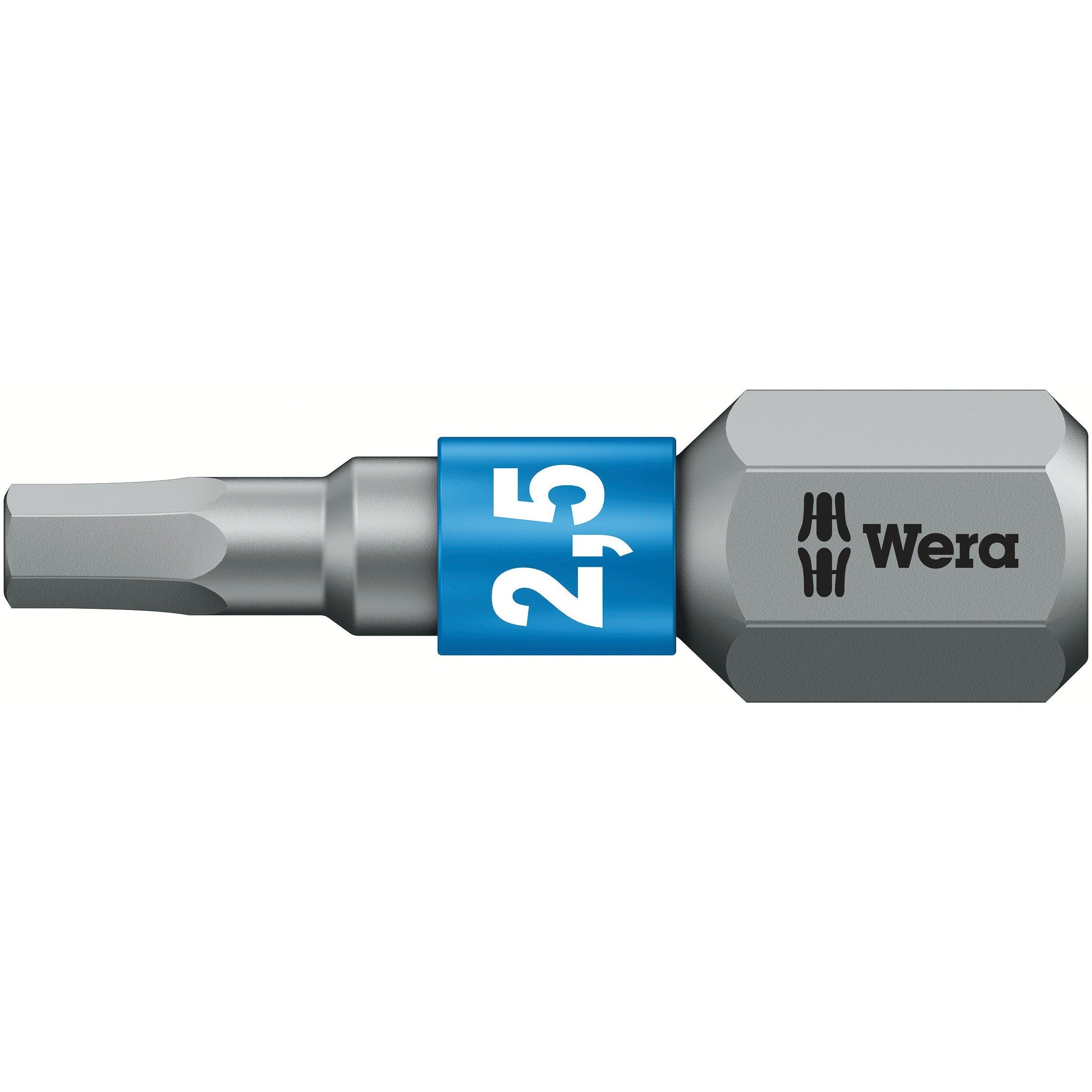 Wera 840/1 BTZ bits, 2.5 x 25 mm