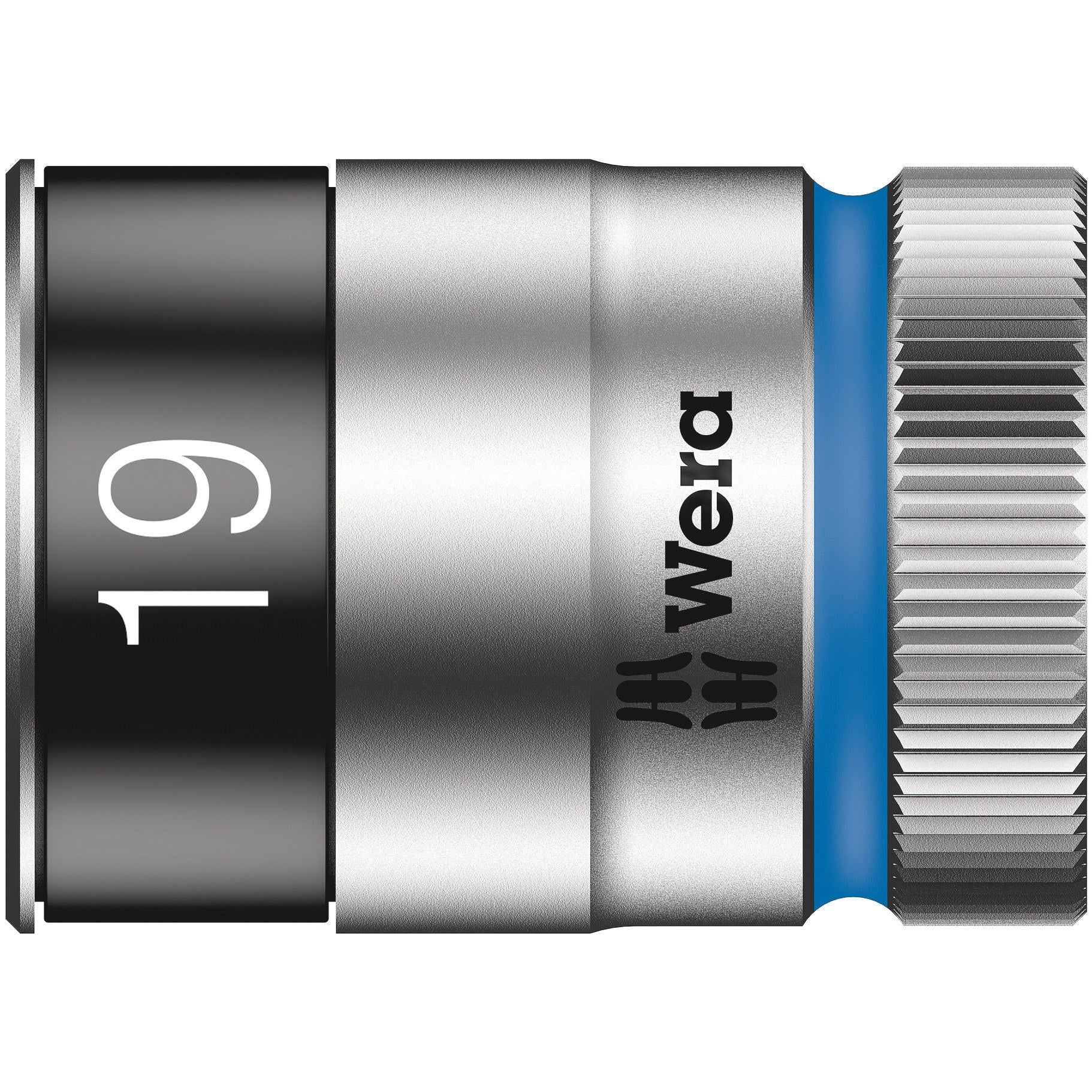 Wera 8790 HMC HF Zyklop socket with 1/2" drive with holding function, 19 x 37 mm