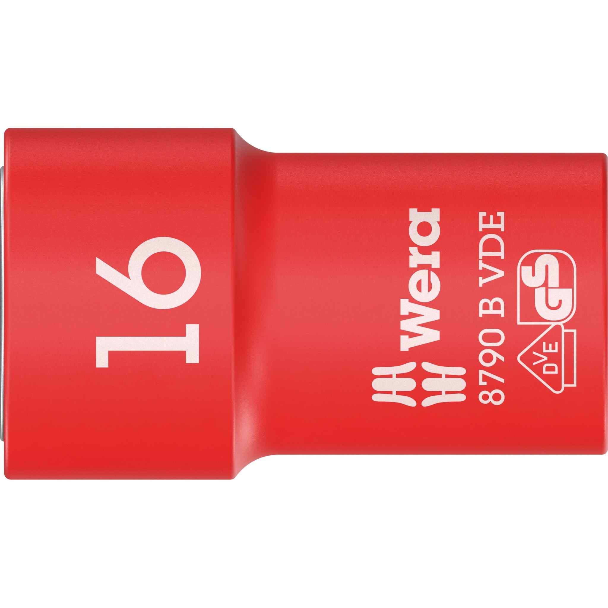 Wera 8790 B VDE Zyklop 3/8" socket, insulated, 16 x 46 mm