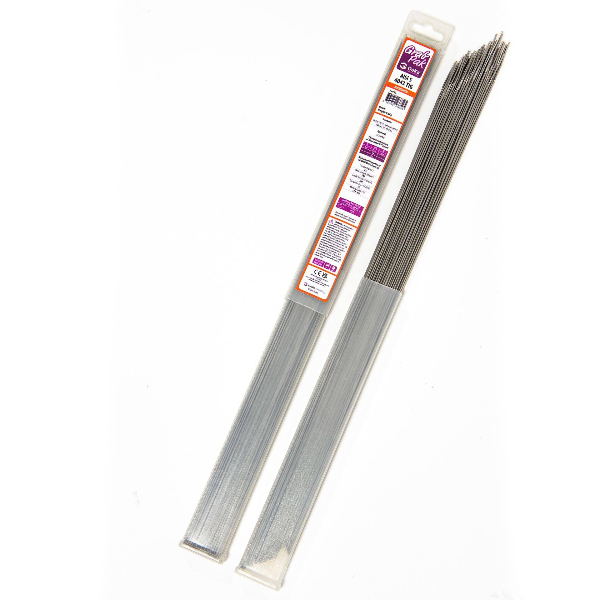 GrabPak TIG 4043 0.5kg — 1.6mm