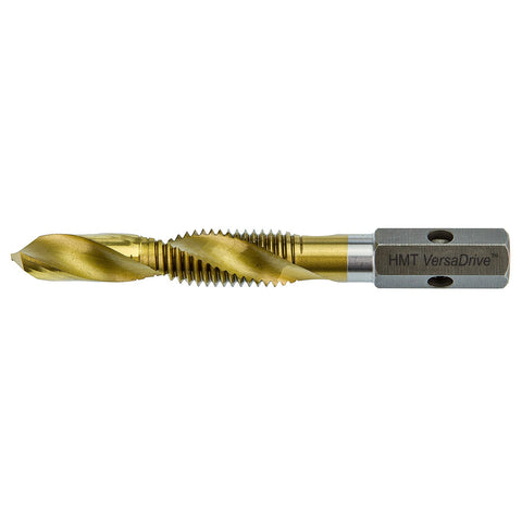 HMT VersaDrive Spiral Flute Combi Drill-Tap 12-24 UNC 10 Pack