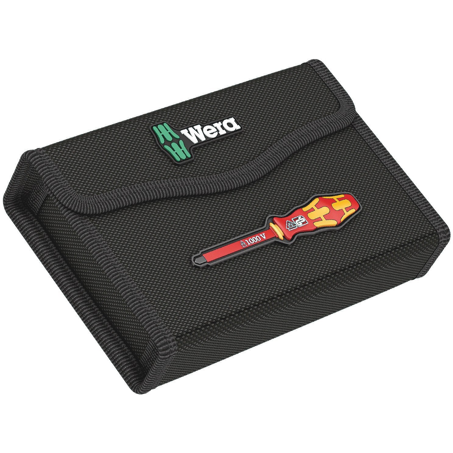 Wera 9413 Textile Box Kraftform Kompakt VDE 17 extra slim 1, empty, 240 x 148 x 47