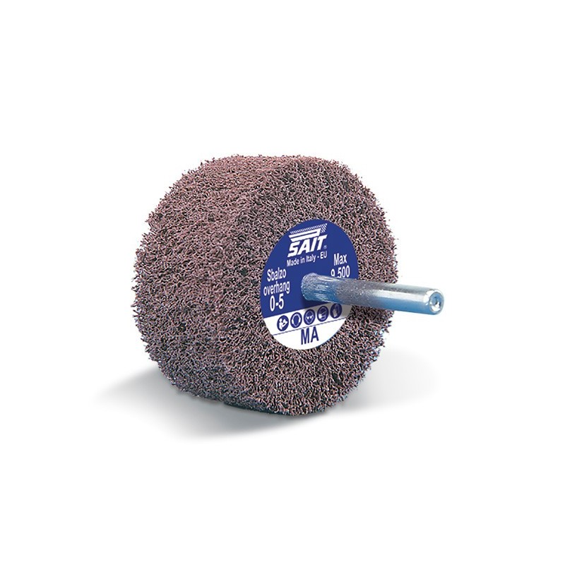 SAIT Saitpol-G Non-Woven Shaft Mounted Flap Wheel 60 x 30 x 6mm Medium