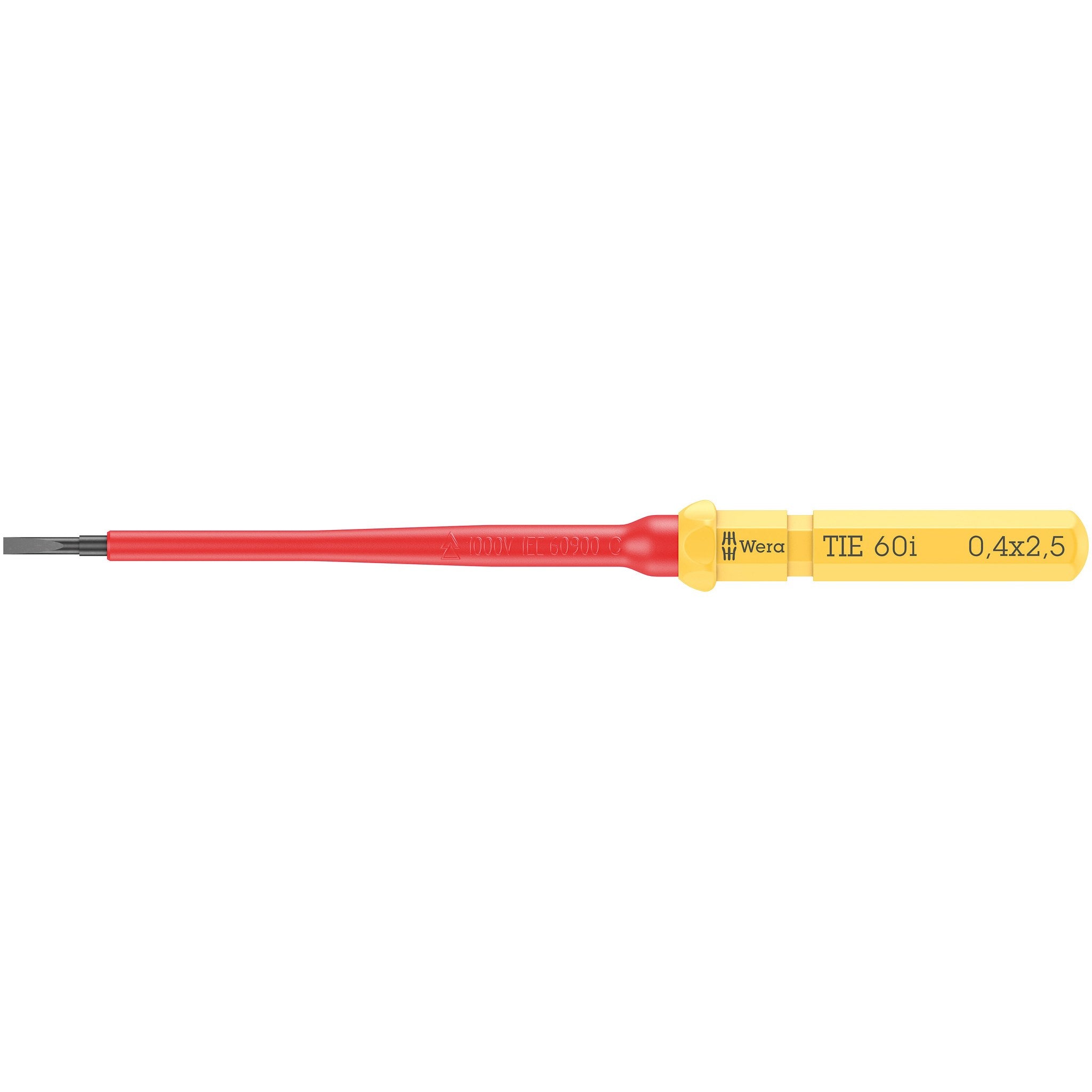 Wera Kraftform Kompakt VDE 60 i Take it easy, 0.4 x 2.5 x 157 mm