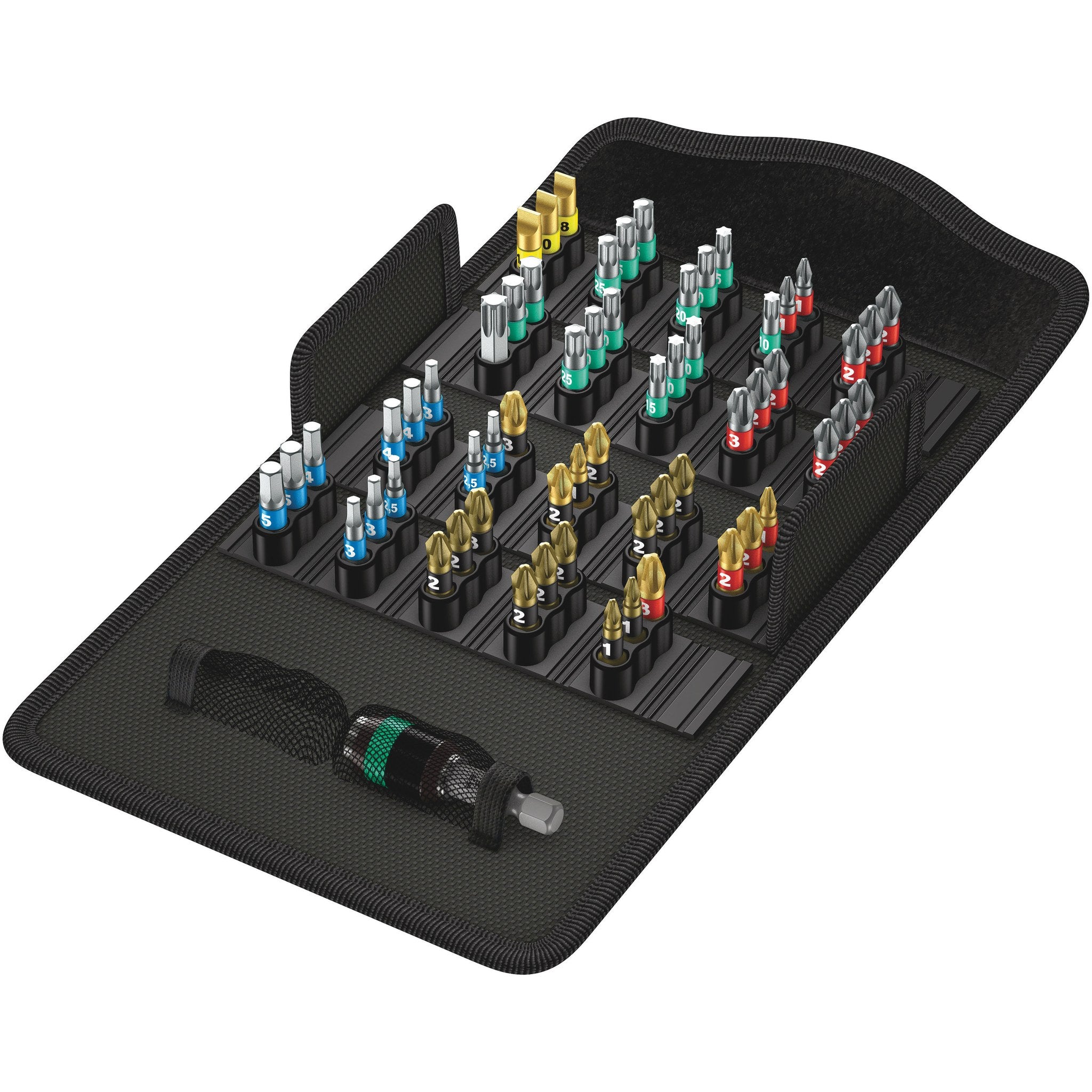 Wera Bit-Safe 61 BiTorsion 1, 61 pieces