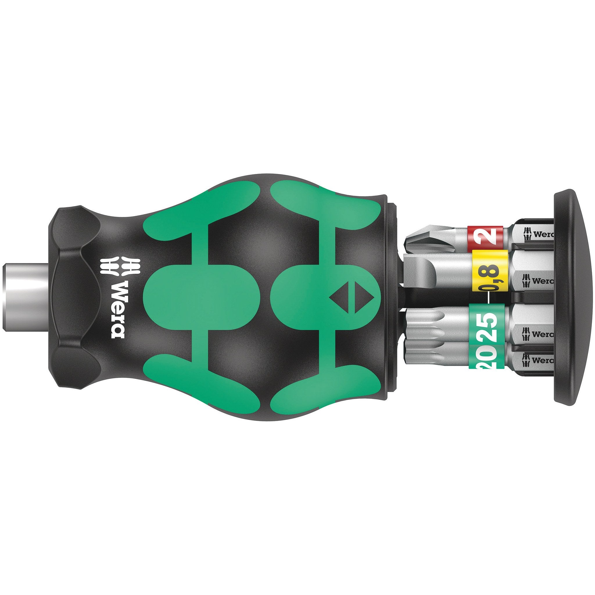 Wera Kraftform Kompakt Stubby magazine 1, 6 pieces