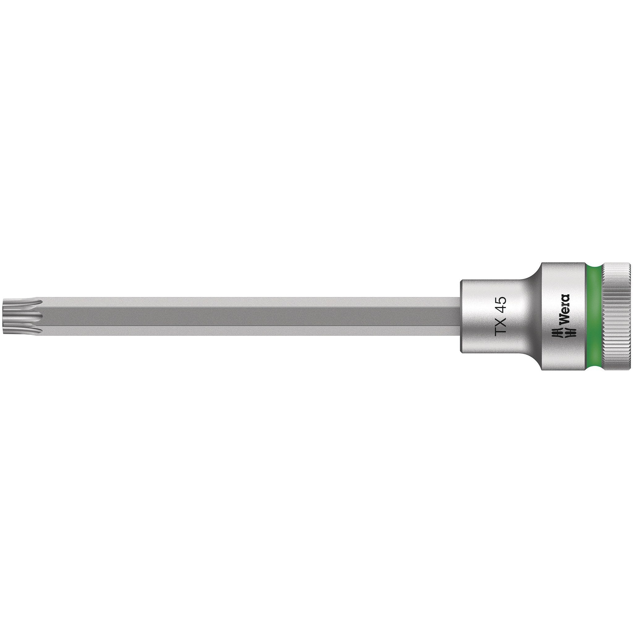 Wera 8767 C HF TORX® Zyklop bit socket with 1/2" drive with holding function, TX 45 x