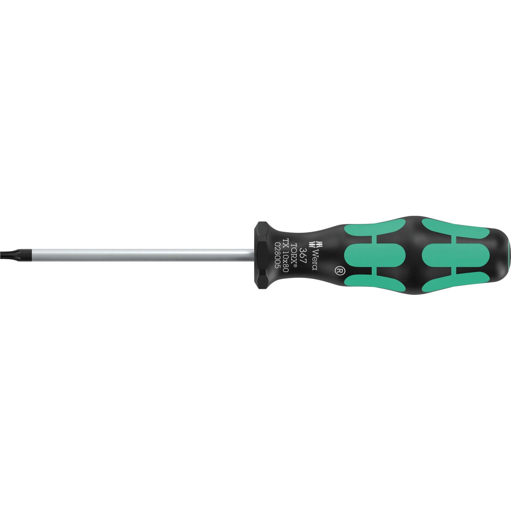 Wera 367 Screwdriver for TORX® screws, TX 10 x 80 mm