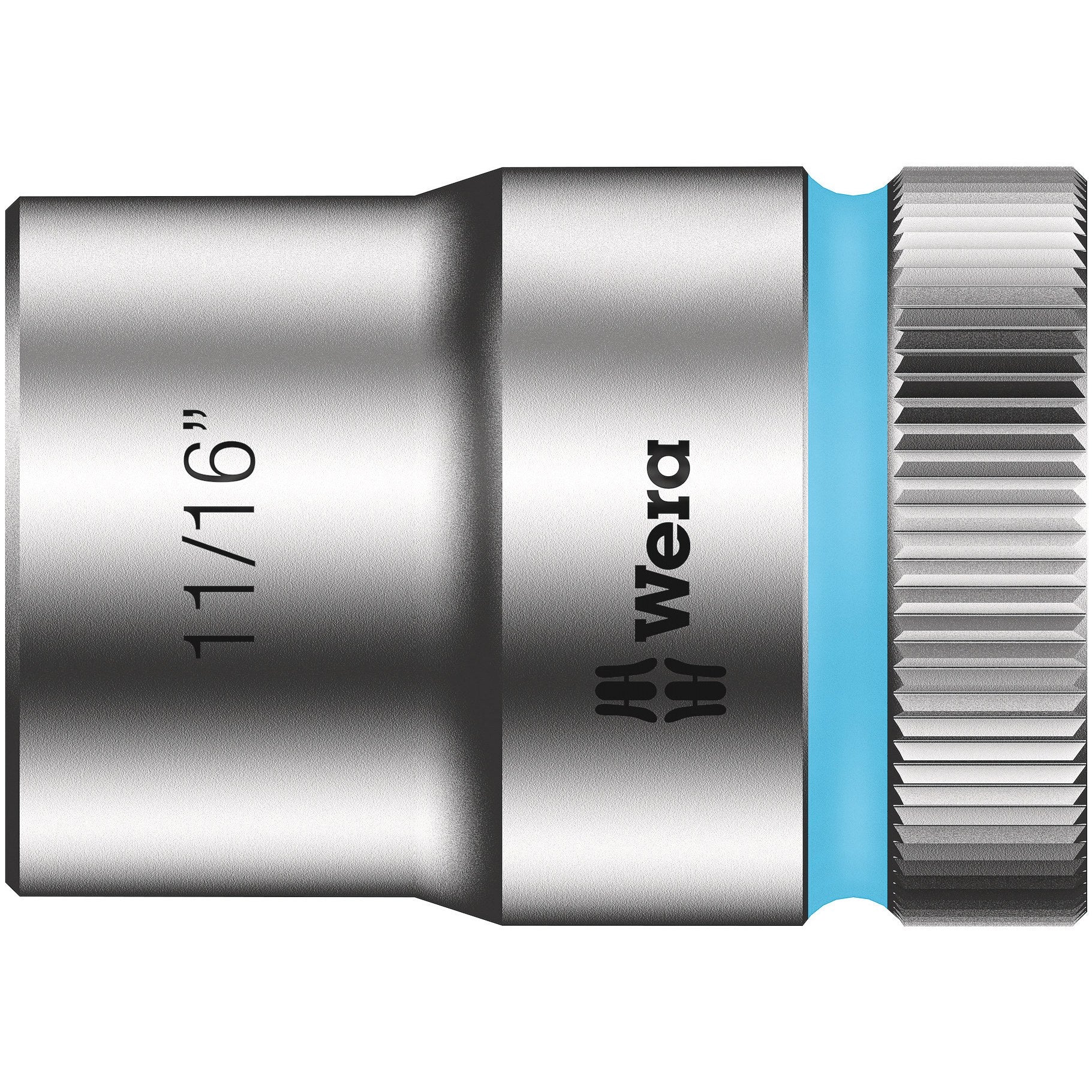 Wera 8790 HMC Zyklop socket with 1/2" drive, 11/16" x 37 mm