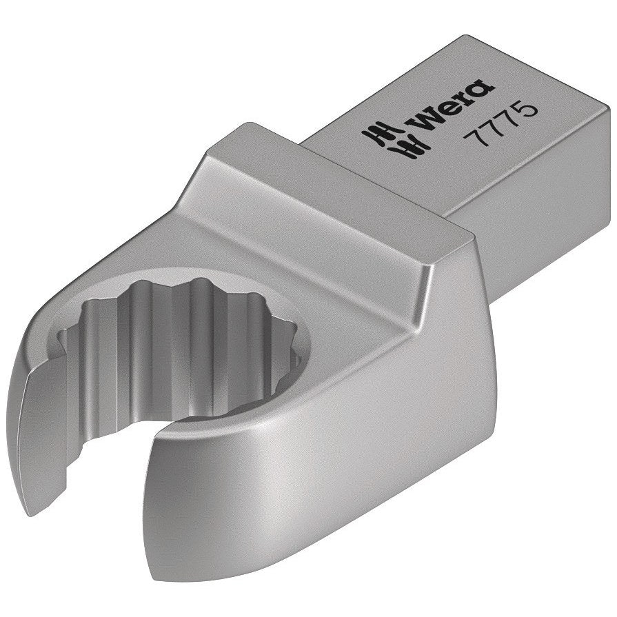 Wera 7775 Open ring spanner insert, 9x12 mm, 9x12 x 13 x 46 mm