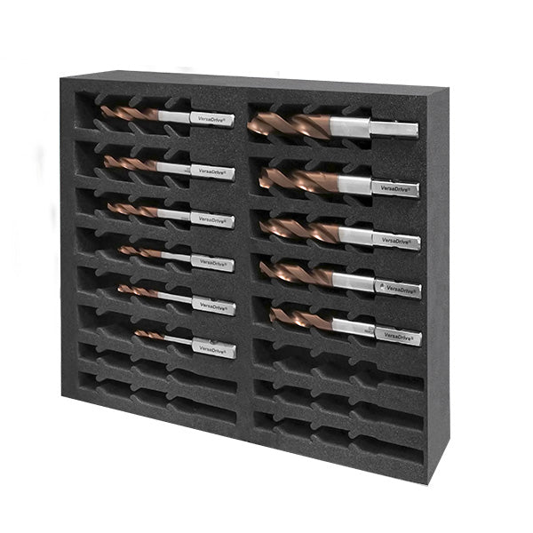 HMT Versadrive ULTRA Drill Bit InsertFoam Set 12pc 4-14mm