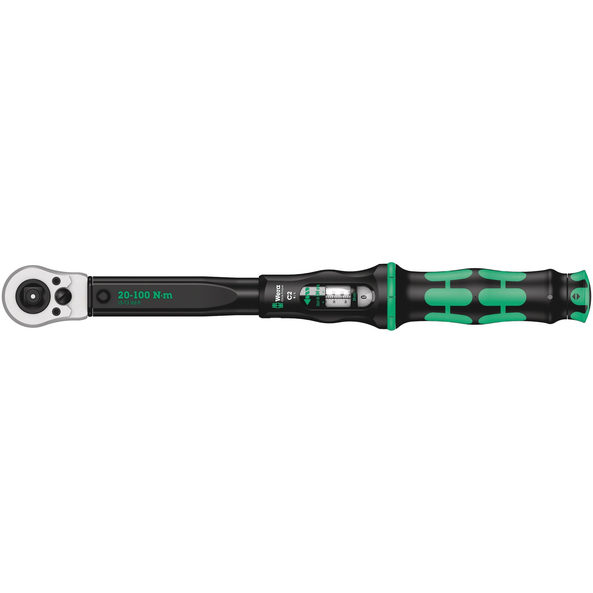 Wera Click-Torque C 2 Push R/L adjustable torque wrench for clockwise and anti-