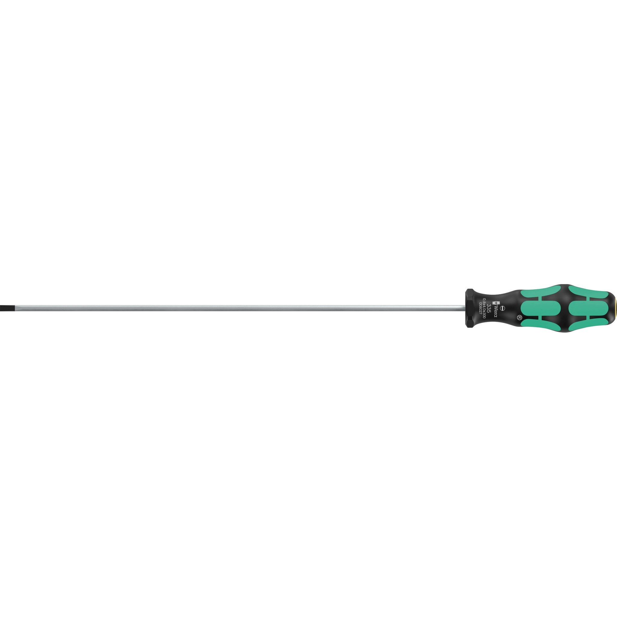 Wera 335 Screwdriver for slotted screws, 0.8 x 4 x 300 mm