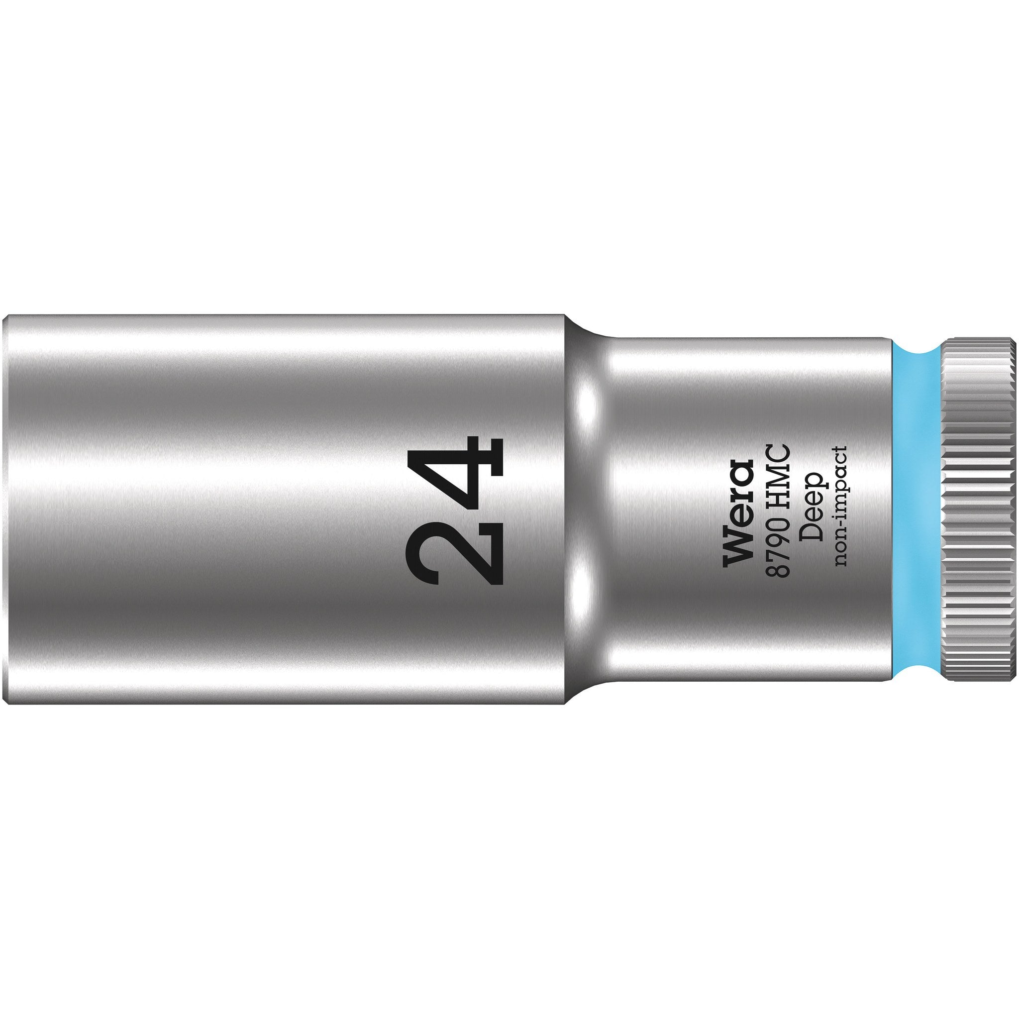 Wera 8790 HMC Deep socket with 1/2" drive, 24 x 83 mm