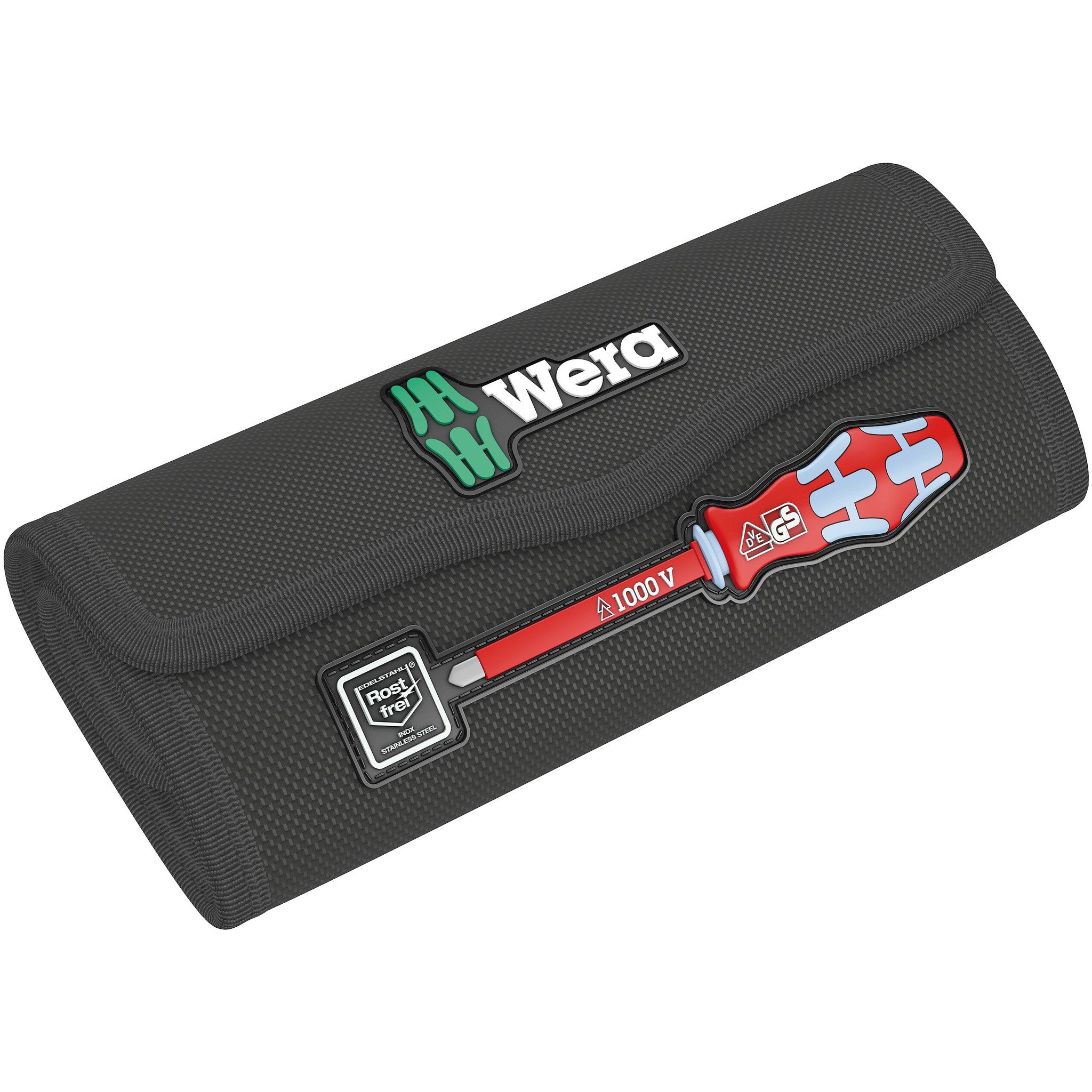 Wera 9477 Folding pouch for sets of up to 17 Kraftform Kompakt VDE Stainless, empty,