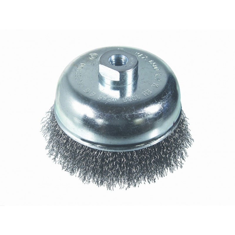 SAIT SM-TA Crimped Wire Cup Brush 100mm M14