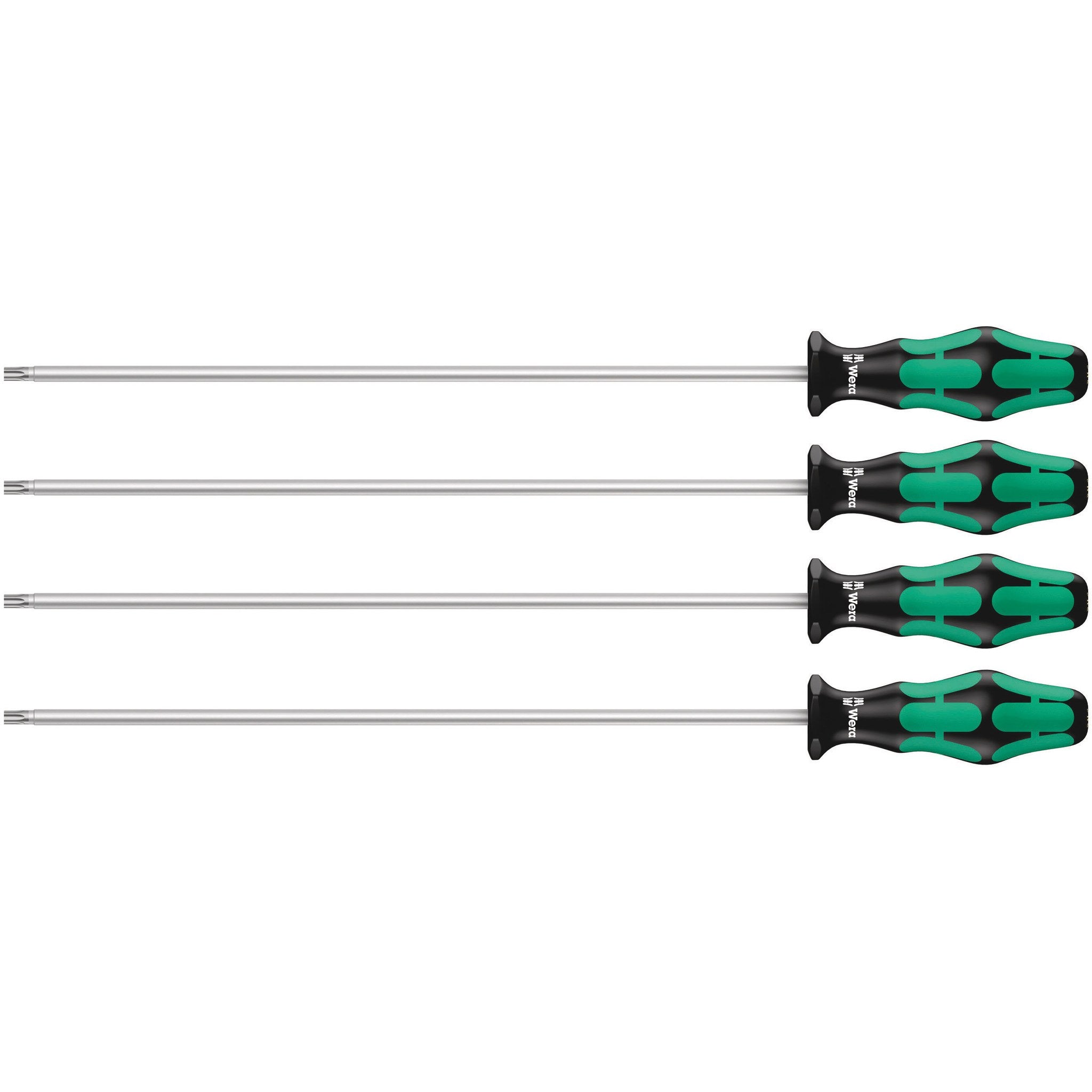 Wera 367/4 TORX® HF Kraftform Plus Screwdriver set with holding function and 300 mm-