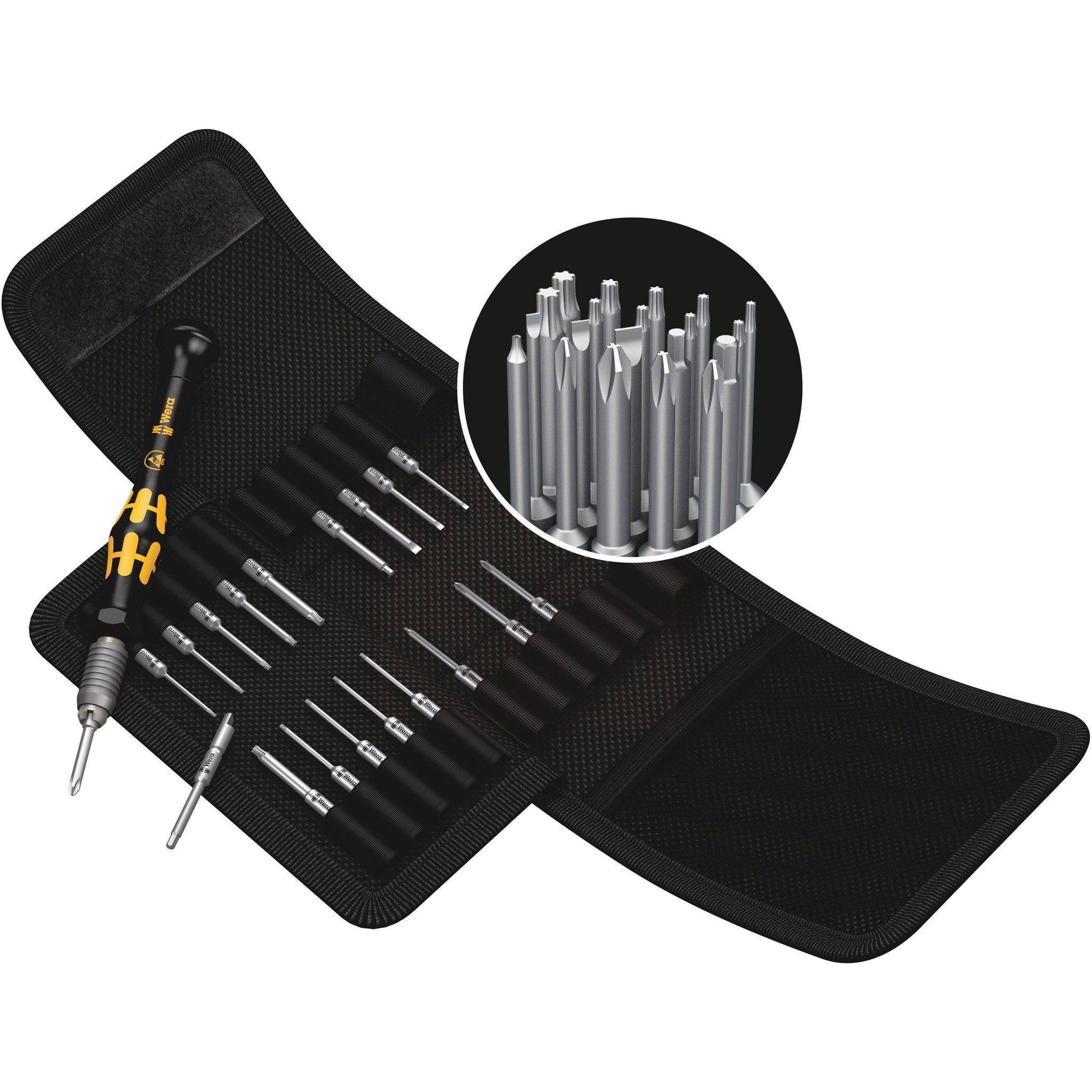 Wera Kraftform Kompakt Micro 20 ESD 1, 20 pieces