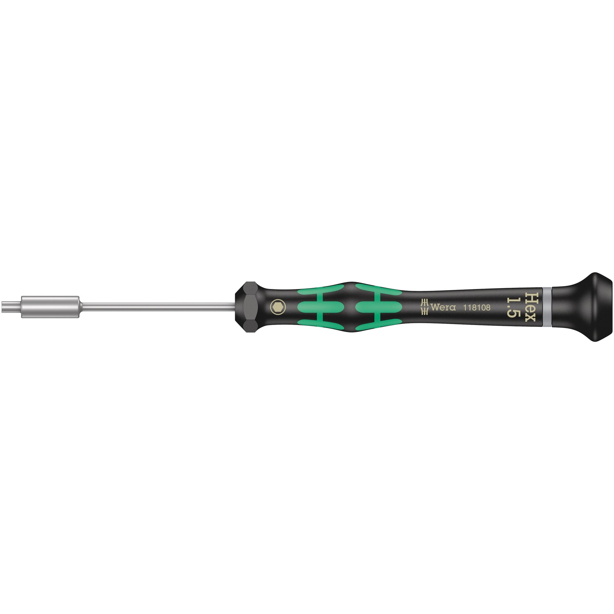Wera 2069 Nutdriver for electronic applications, 1.5 x 60 mm