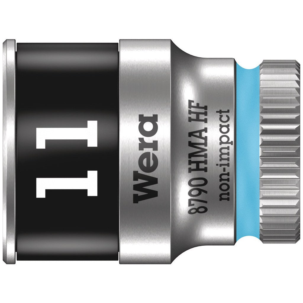Wera 8790 HMA HF Zyklop socket with 1/4" drive with holding function, 11 x 23 mm