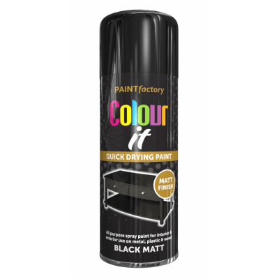 Spray Paint Matt Black
