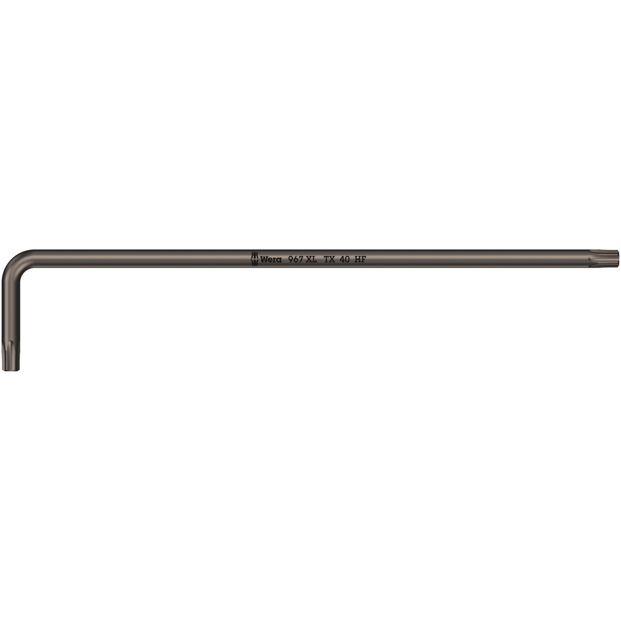Wera 967 XL TORX® HF TORX® L-key with holding function, long, TX 40 x 224 mm