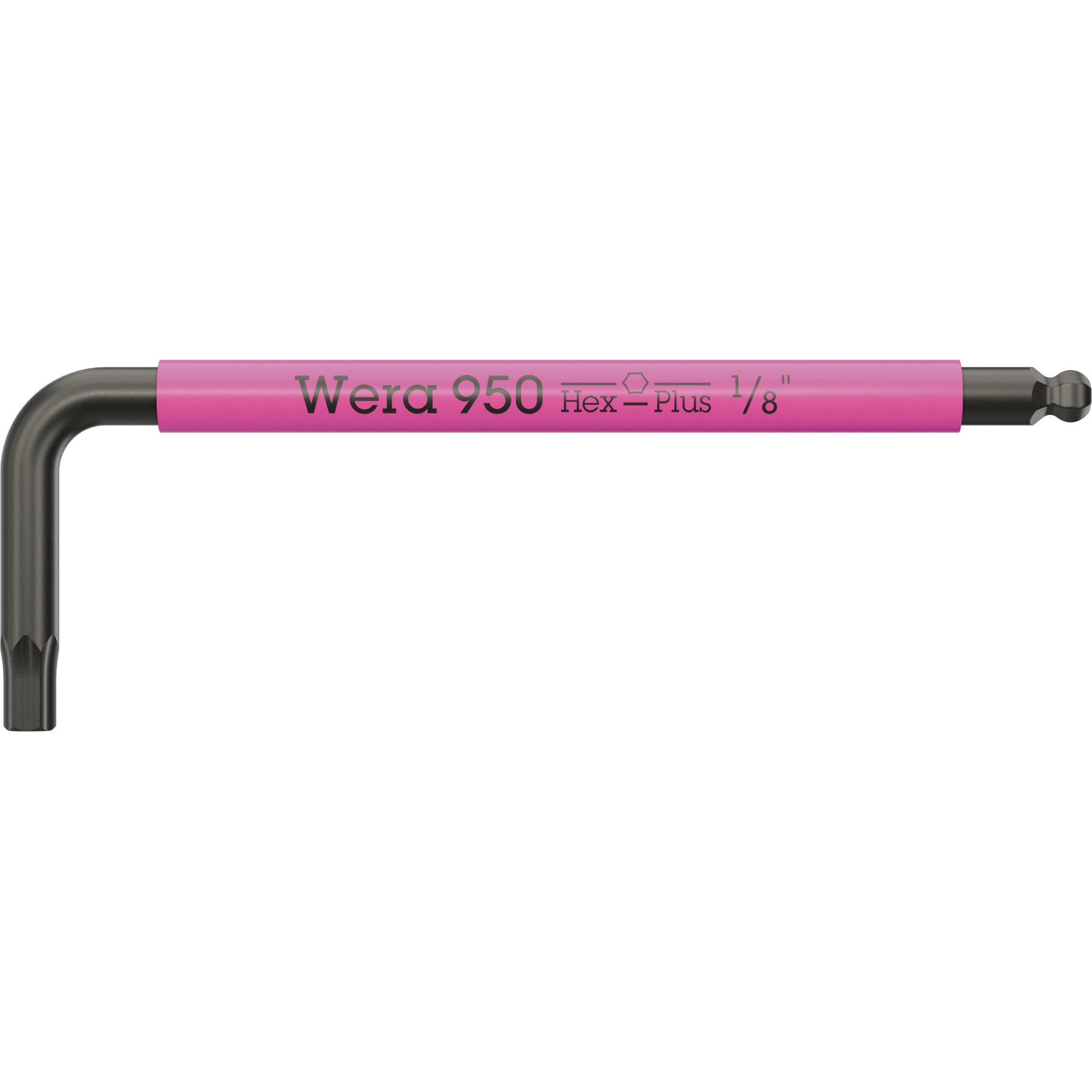 Wera 950 SPKS L-key Multicolour, Imperial, BlackLaser, 1/8" x 63 mm