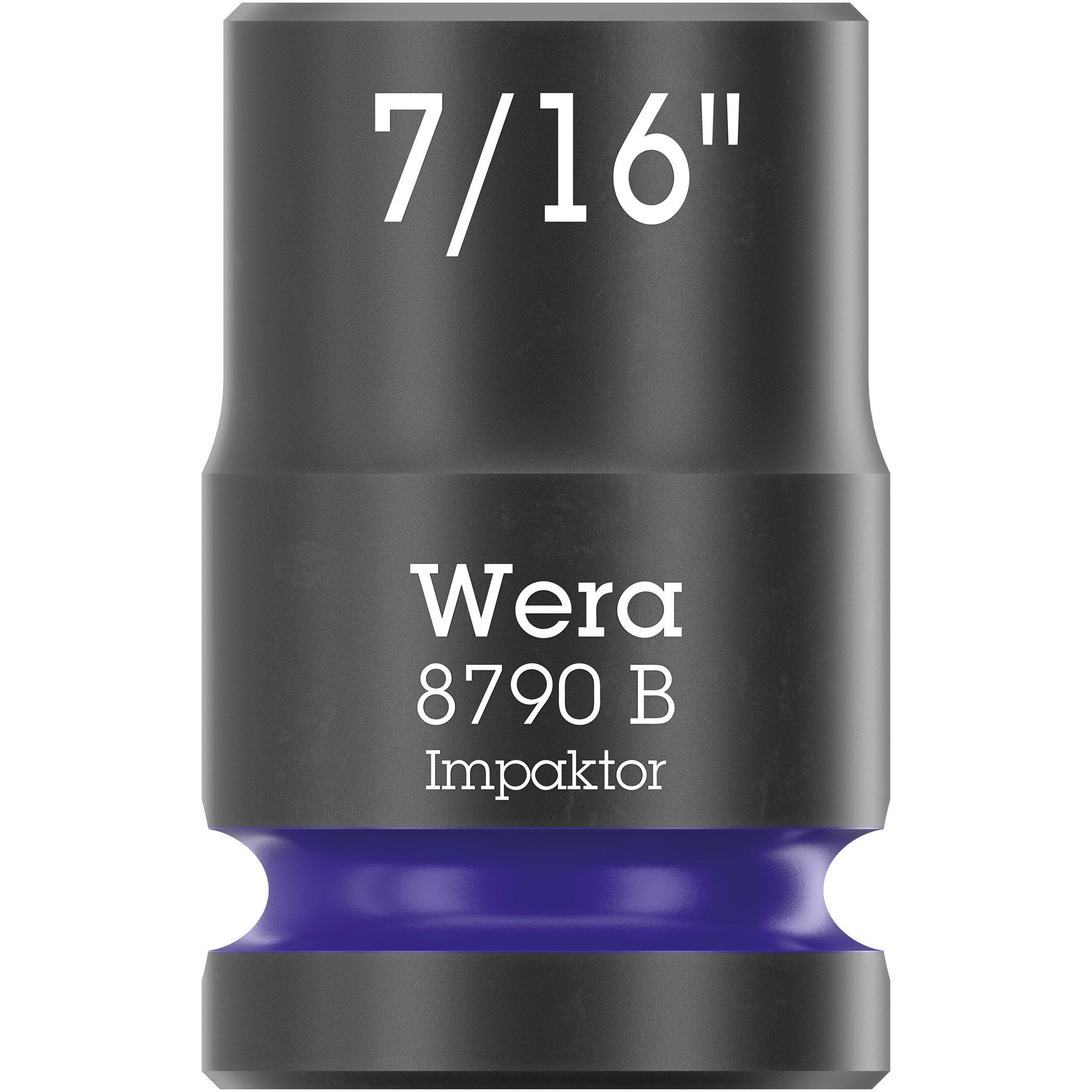 Wera 8790 B Impaktor socket with 3/8" drive, 7/16" x 30 mm